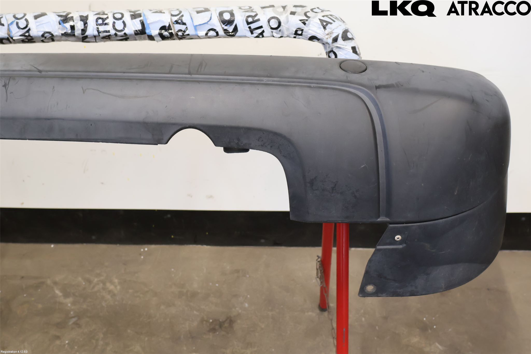Citroen BERLINGO 08-18 Støtfanger Bak Overtrekk