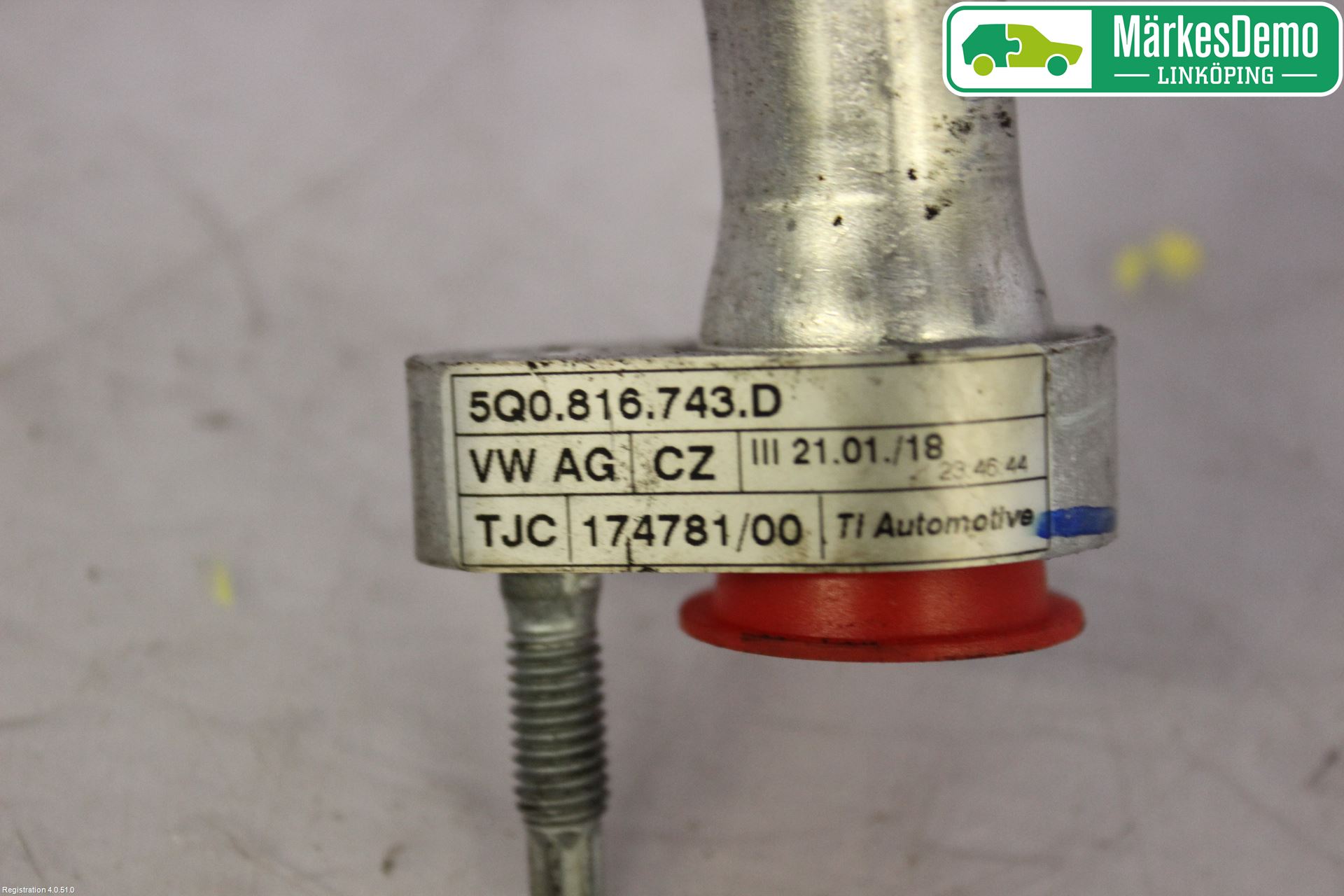 Volkswagen VW PASSAT 15-19 Varme Ac Slange - Rør