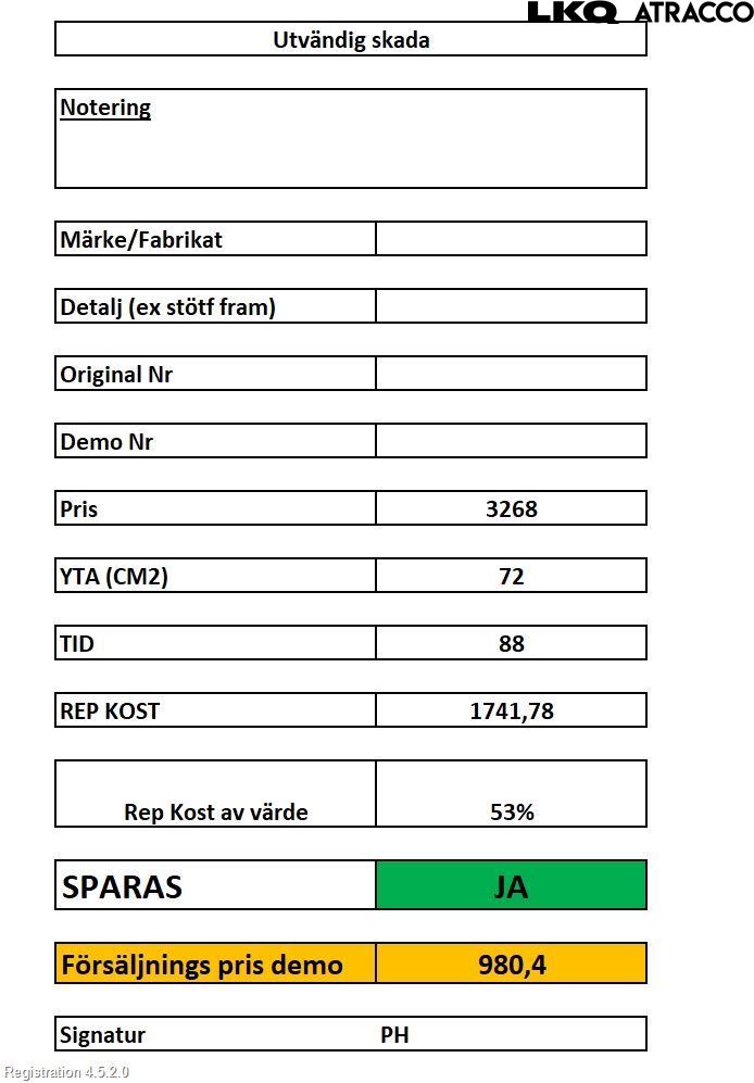 Ford S-MAX 06-15 List Bak-Bakluke