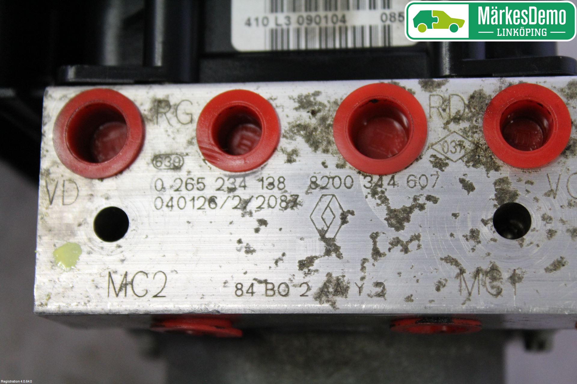 Renault SCÉNIC/GRAND 03-06 Abs Hydraulikkaggregat