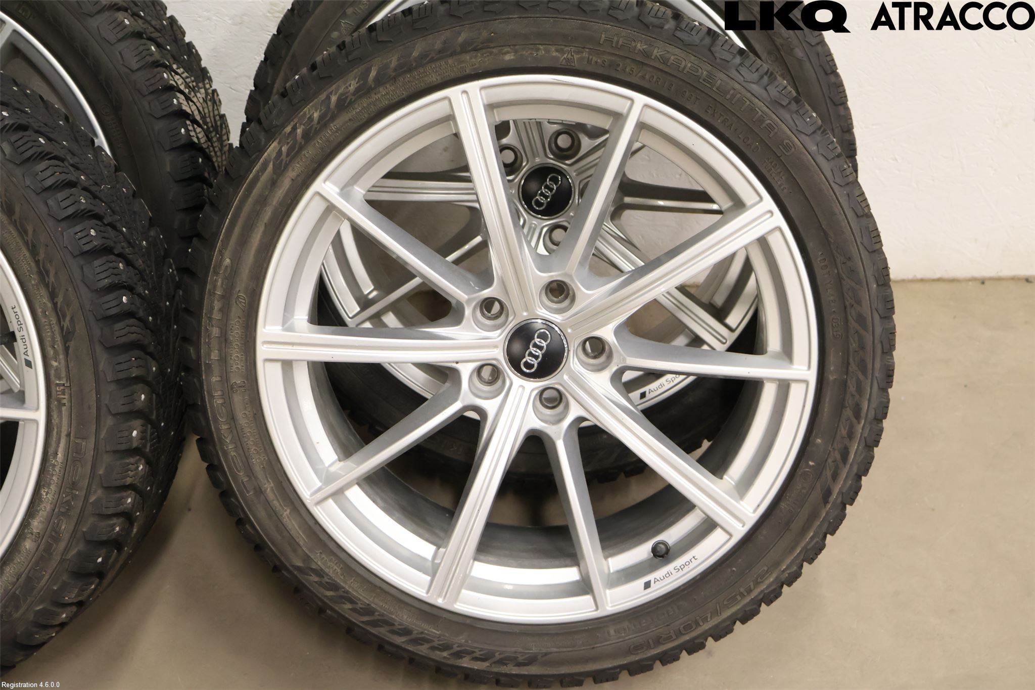 Audi A4/S4 B9 16-19 Dekk Vinter På Alu Felg 4Stk