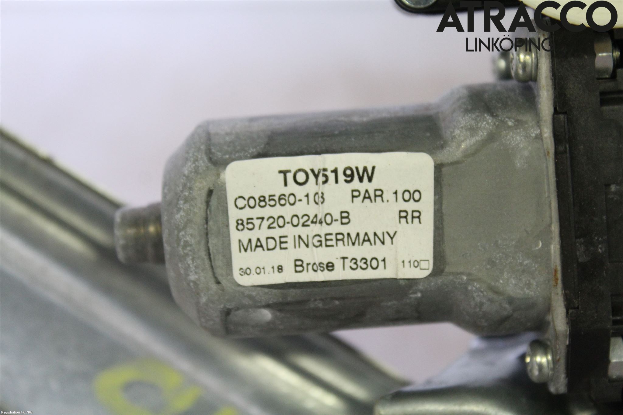 Toyota AURIS 13-19 Vindusheis El Komp