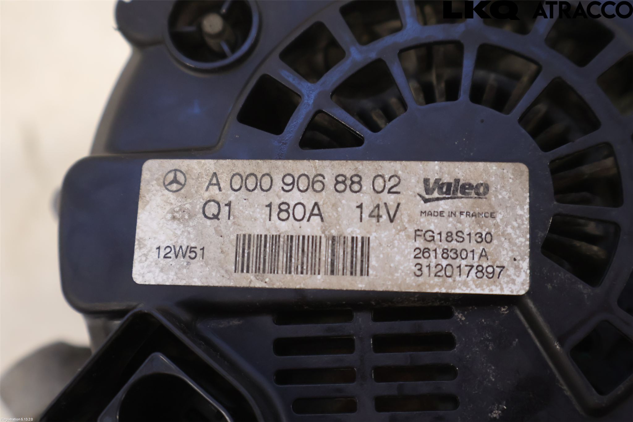 Mercedes-Benz MB VITO/VIANO (W639) 04-14 Dynamo