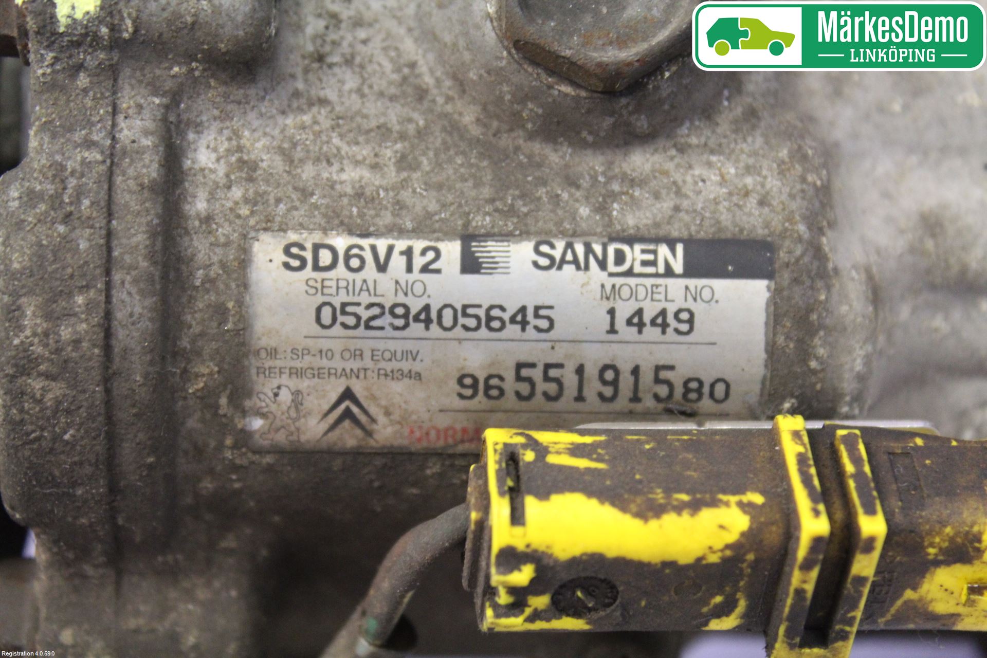 Citroen XSARA PICASSO Varme Ac Kompressor