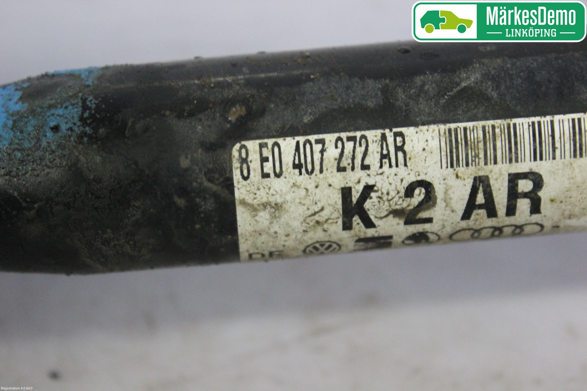 Audi A4/S4 05-07 Drivaksel Foran Kompl Høyre