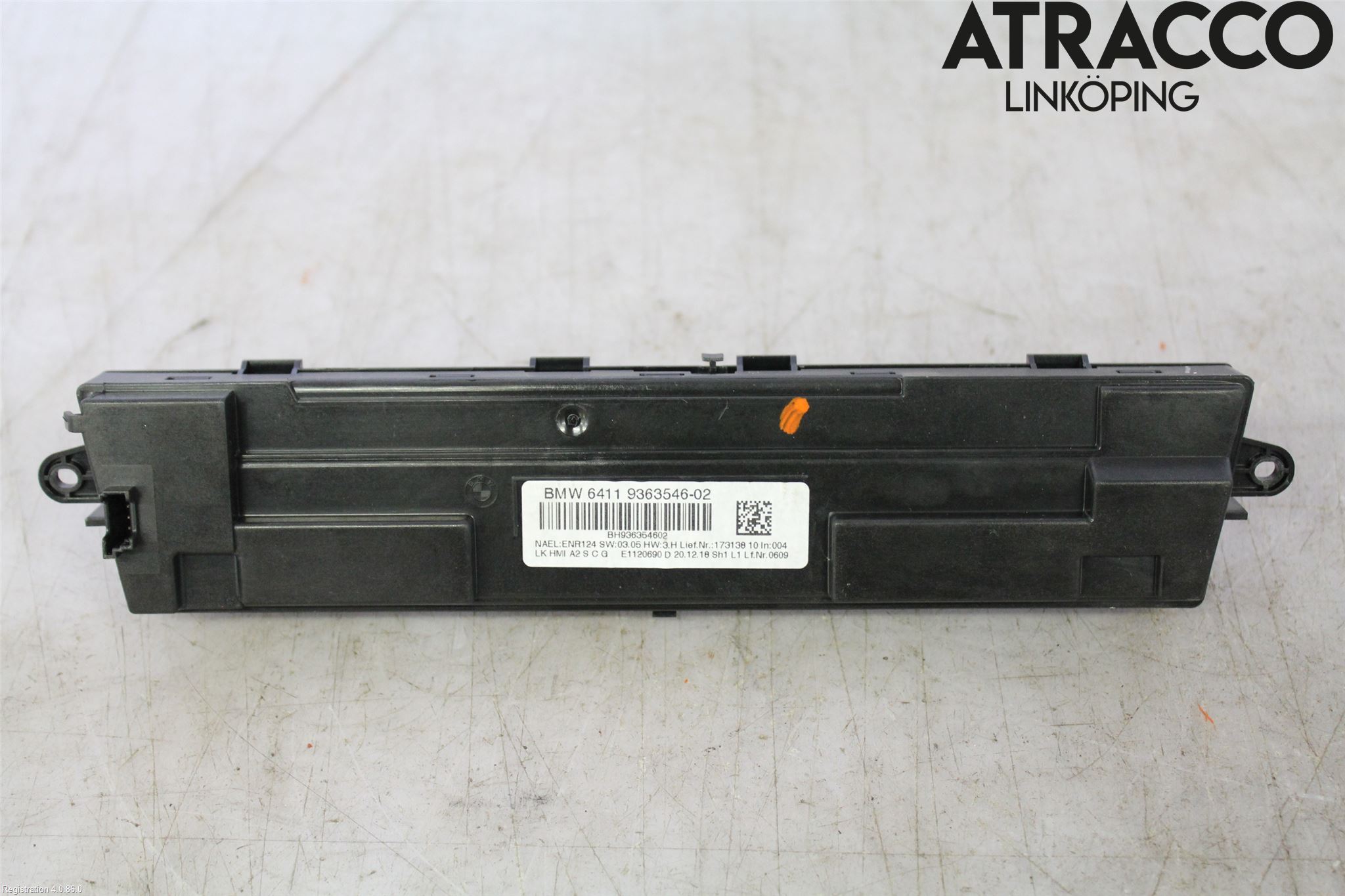 BMW 3 F30/F31/F80 12-19 Varme Ac Betjening-Display