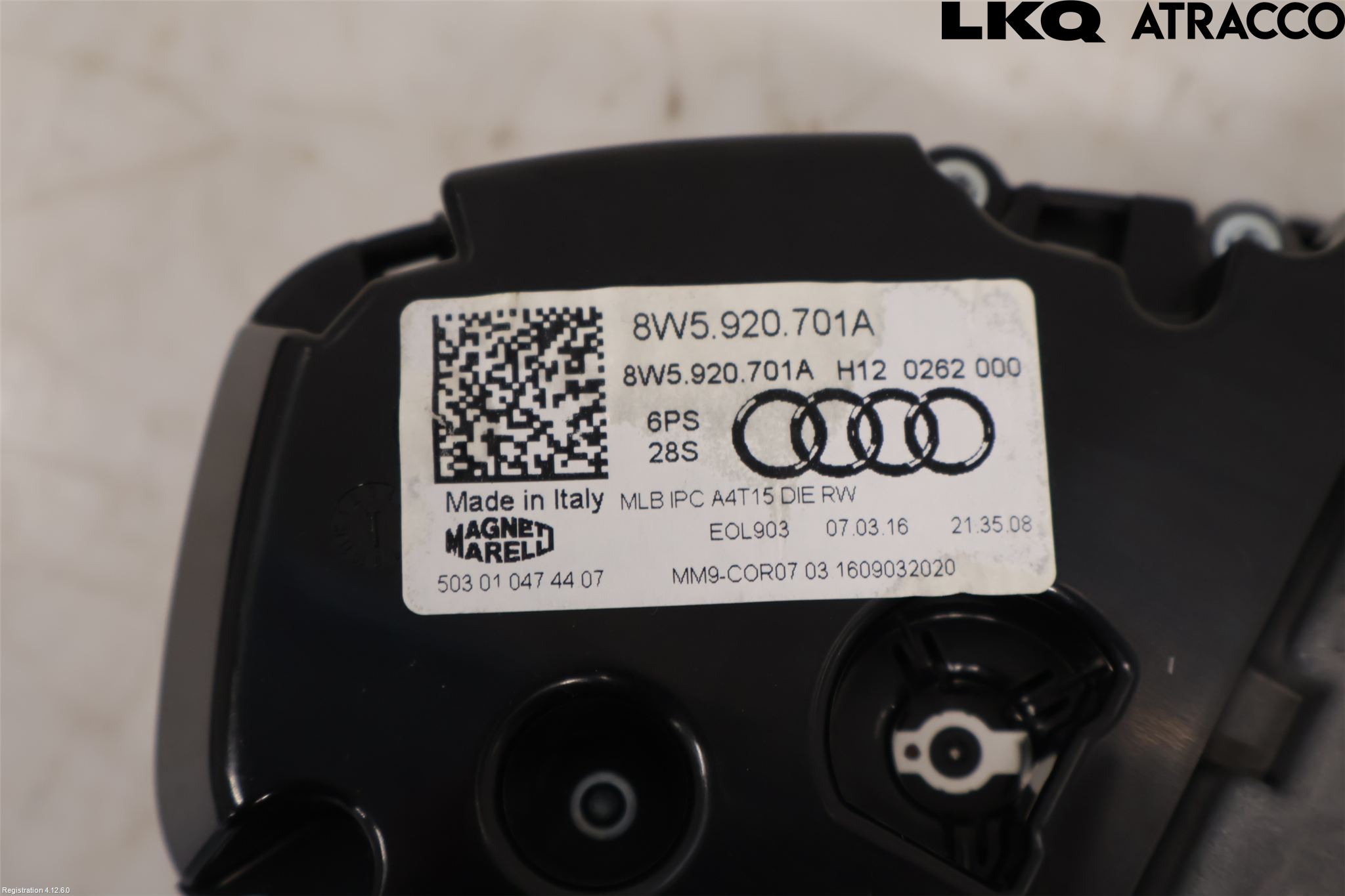 Audi A4/S4 B9 16-19 Instr Kombinert