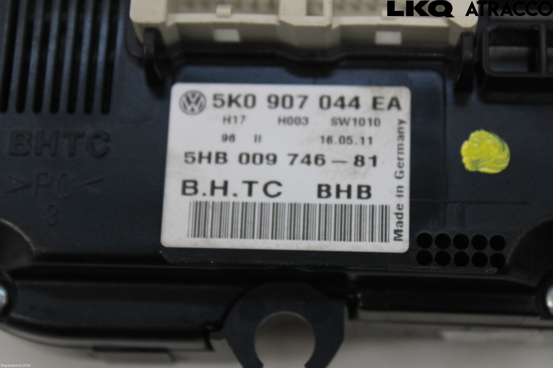 Volkswagen VW PASSAT 11-14 Varme Ac Betjening-Display