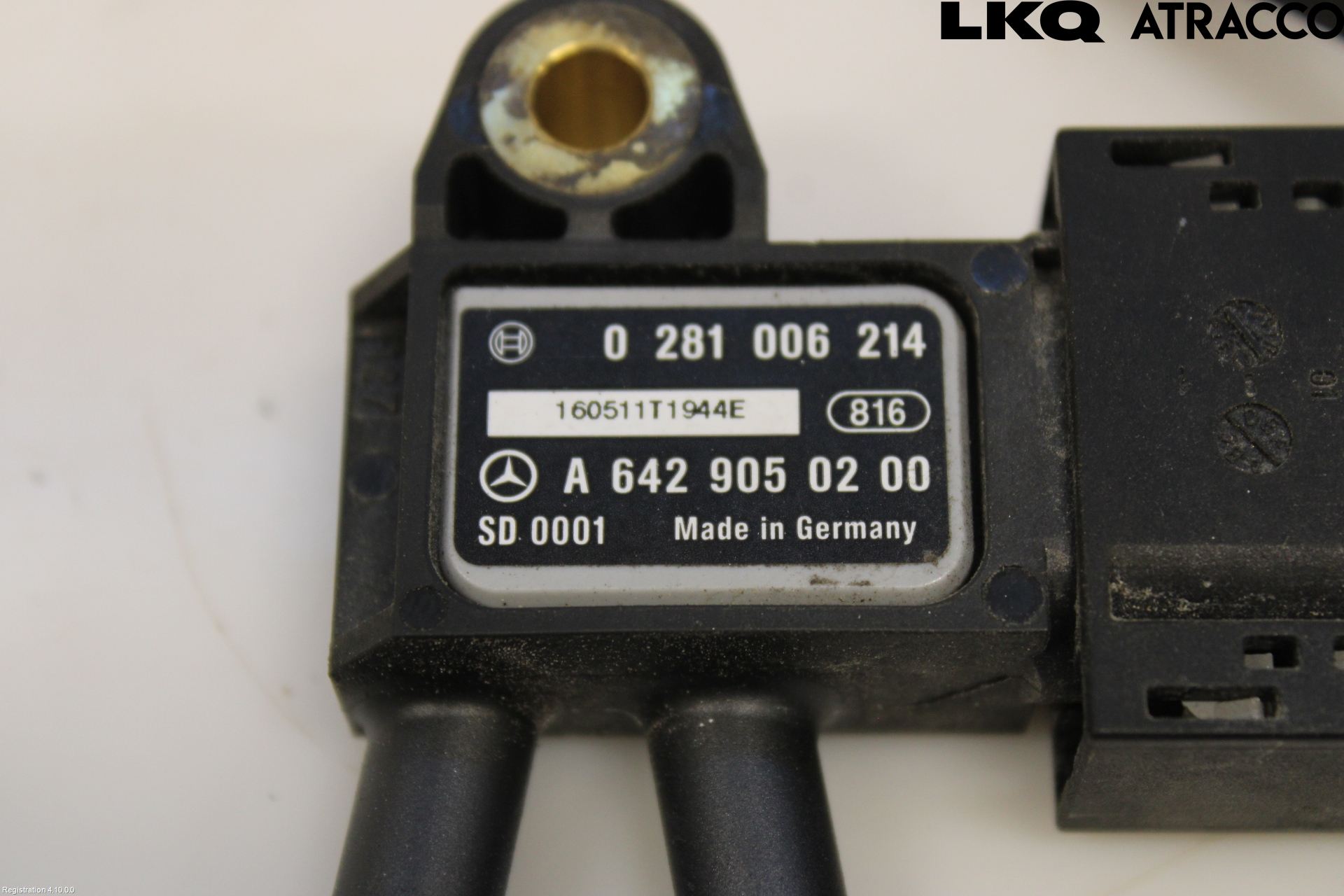 Mercedes-Benz MB CLA-KLASS (C117/X117) 13-19 Sensor Temp-Trykk Avgass