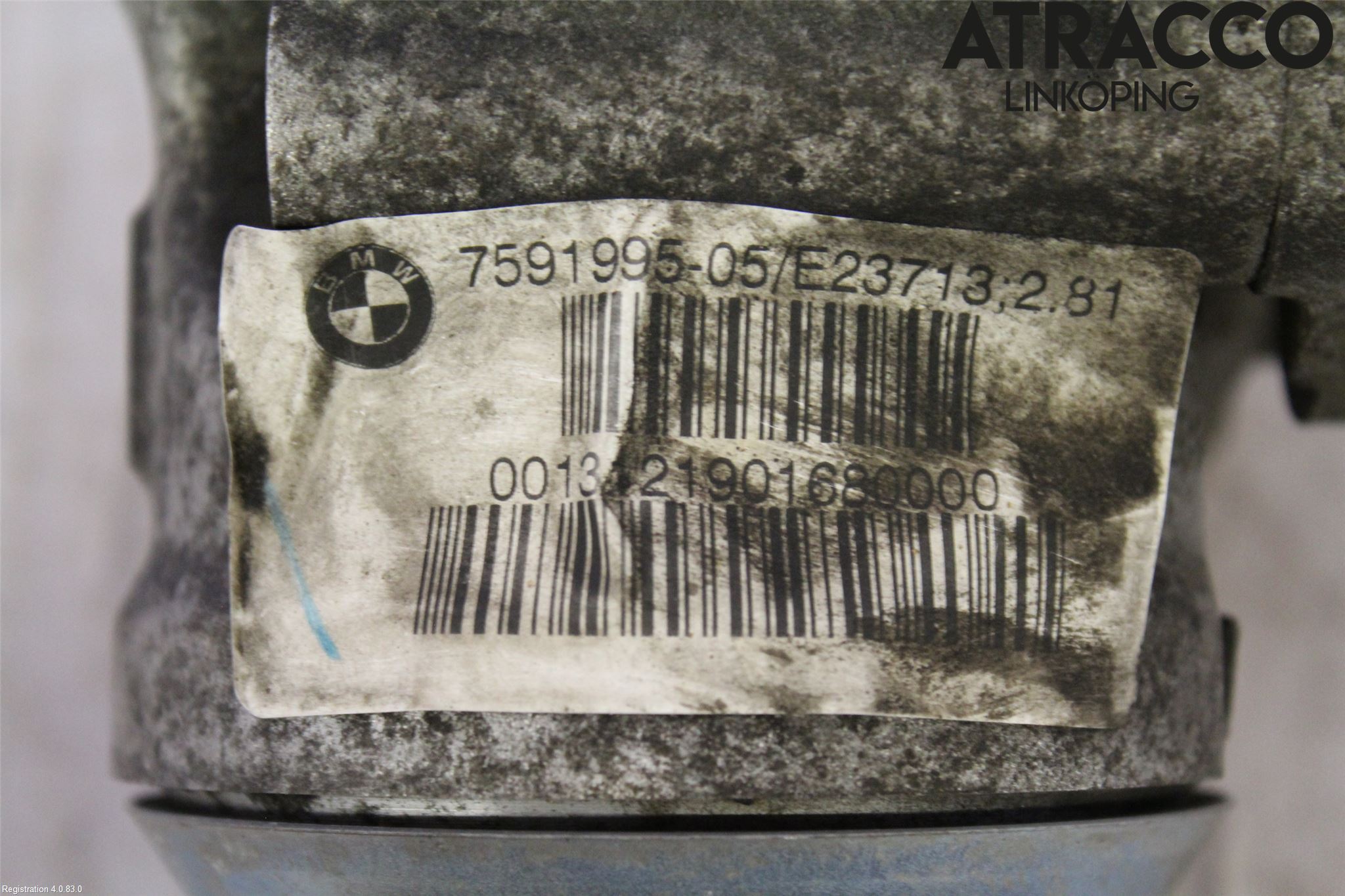 BMW 3 F30/F31/F80 12-19 Kardang Foran
