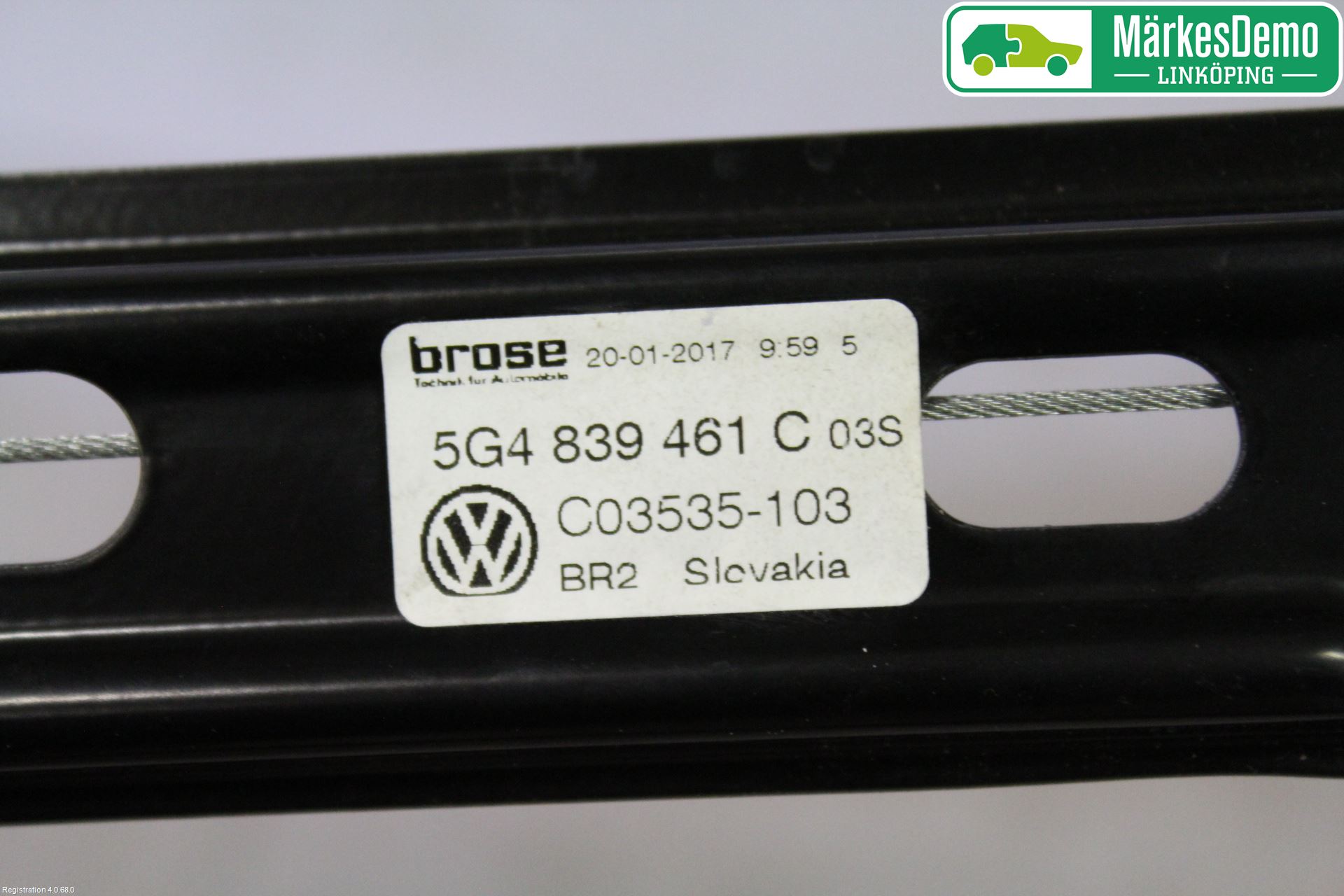 Volkswagen VW GOLF / E-GOLF VII 13-20 Vindusheis