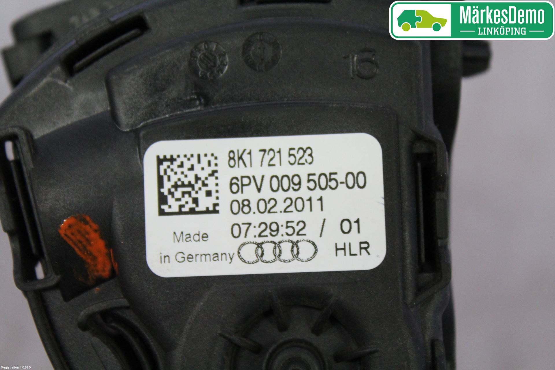 Audi A4/S4 08-11 Gasspedal