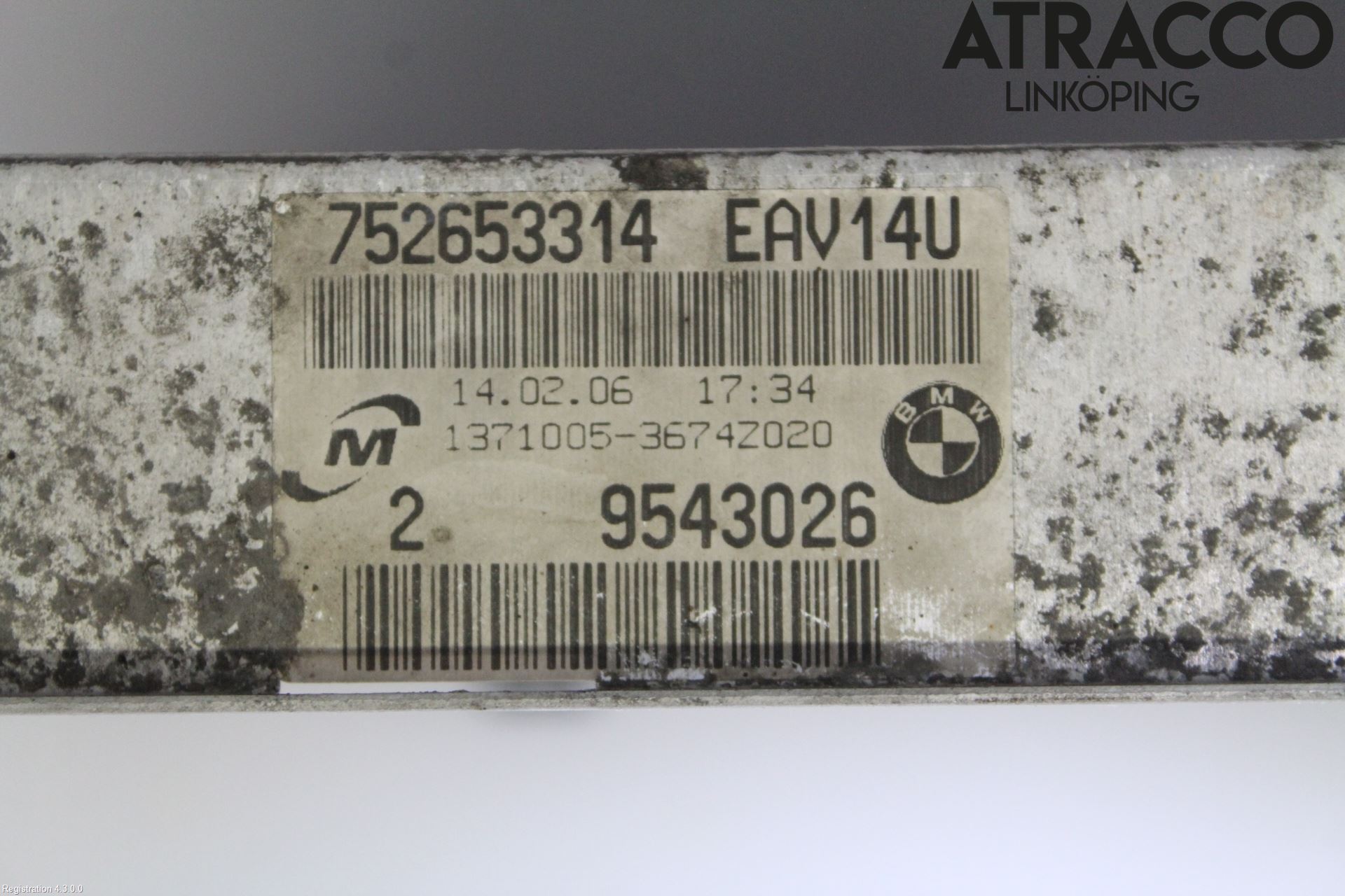 BMW 3 E90/91 SED/TOU 05-12 Radiator Manuell
