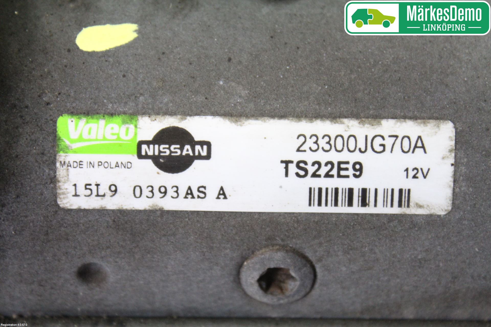 Nissan QASHQAI+2  08-10 Startmotor Diesel