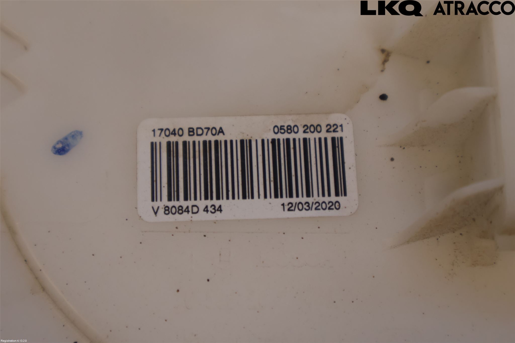 Nissan QASHQAI 17-21 Drivstoffpumpe Fødepumpe El