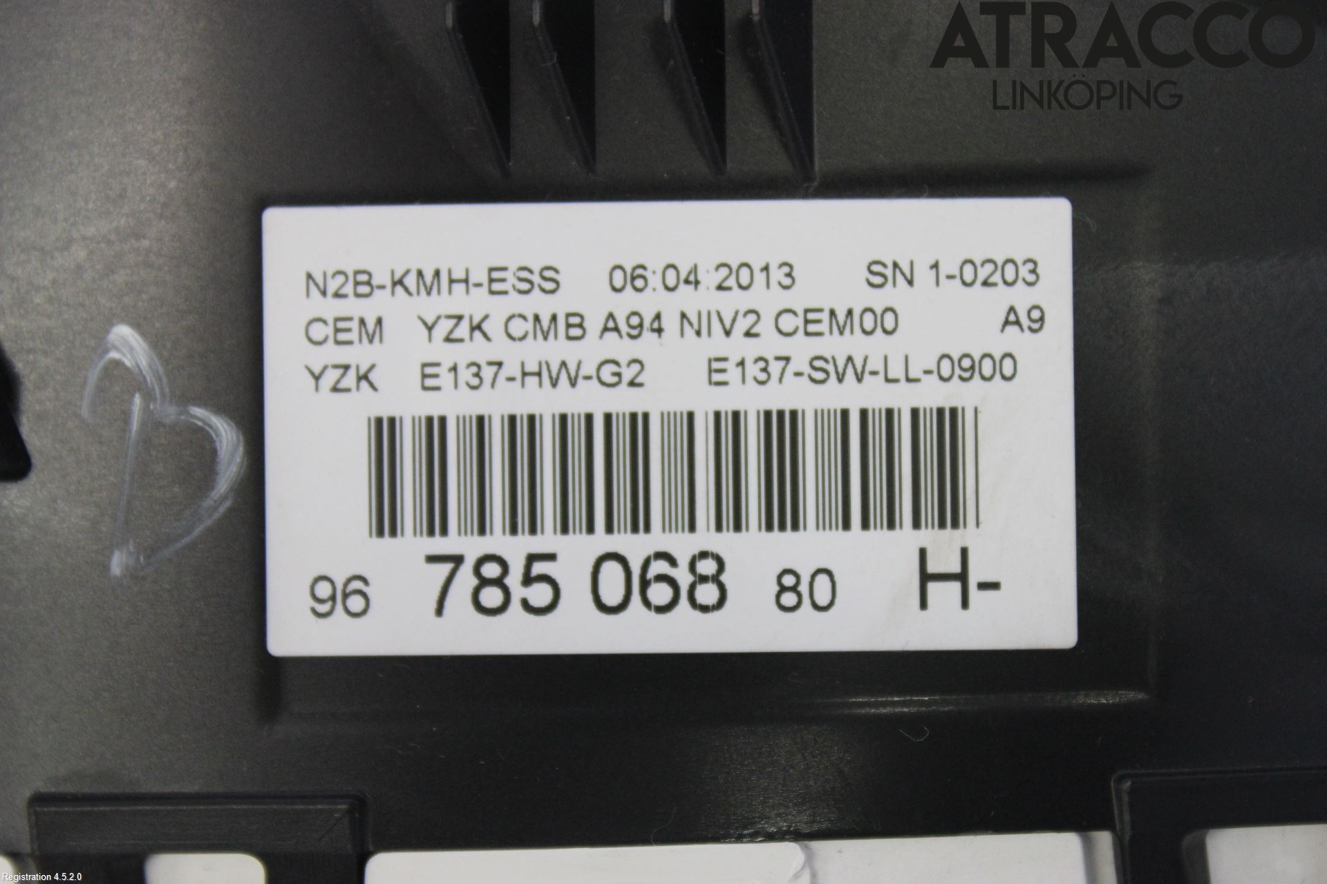 Peugeot 2008 13-20 Instr Kombinert