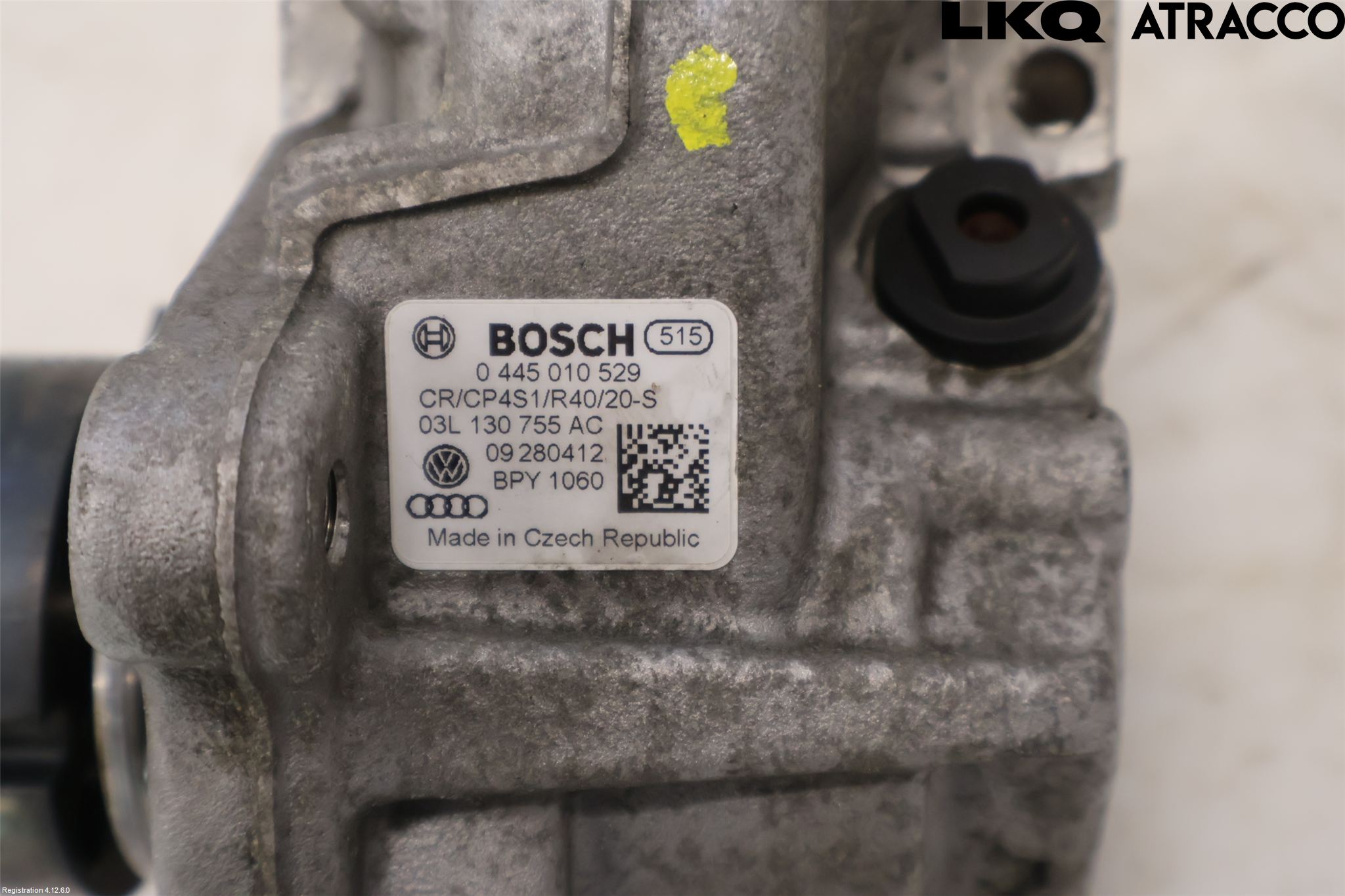 Audi A4 12-15 Drivstoff Dieselpumpe Hoved