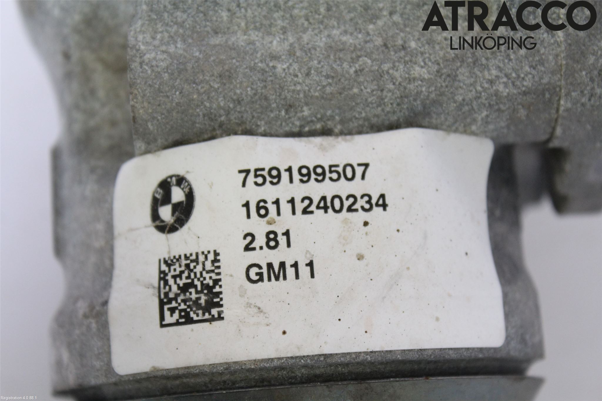 BMW 3 F30/F31/F80 12-19 Kardang Foran
