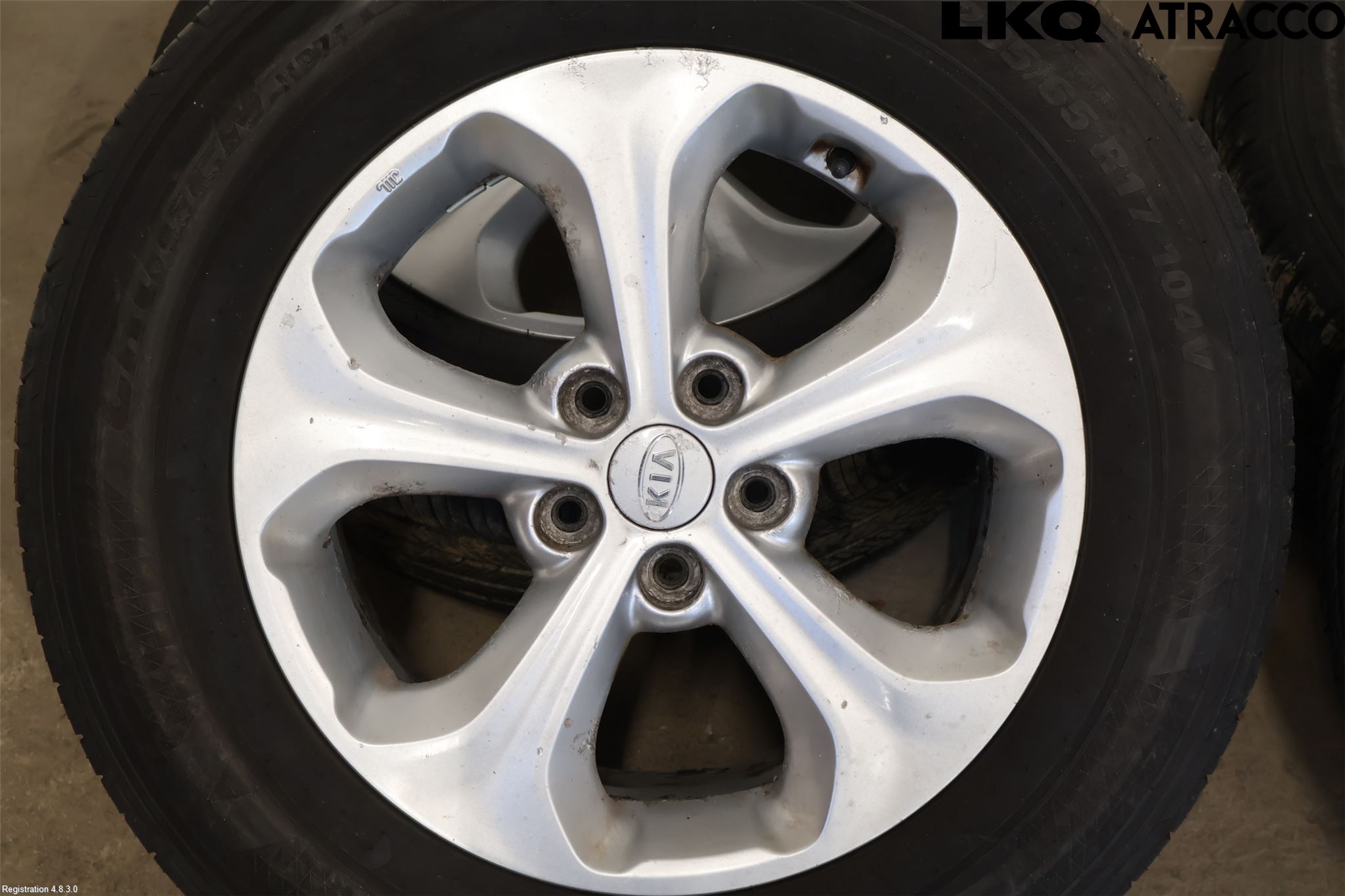 Kia SORENTO 15-20 Dekk Sommer På Alu Felg 4Stk