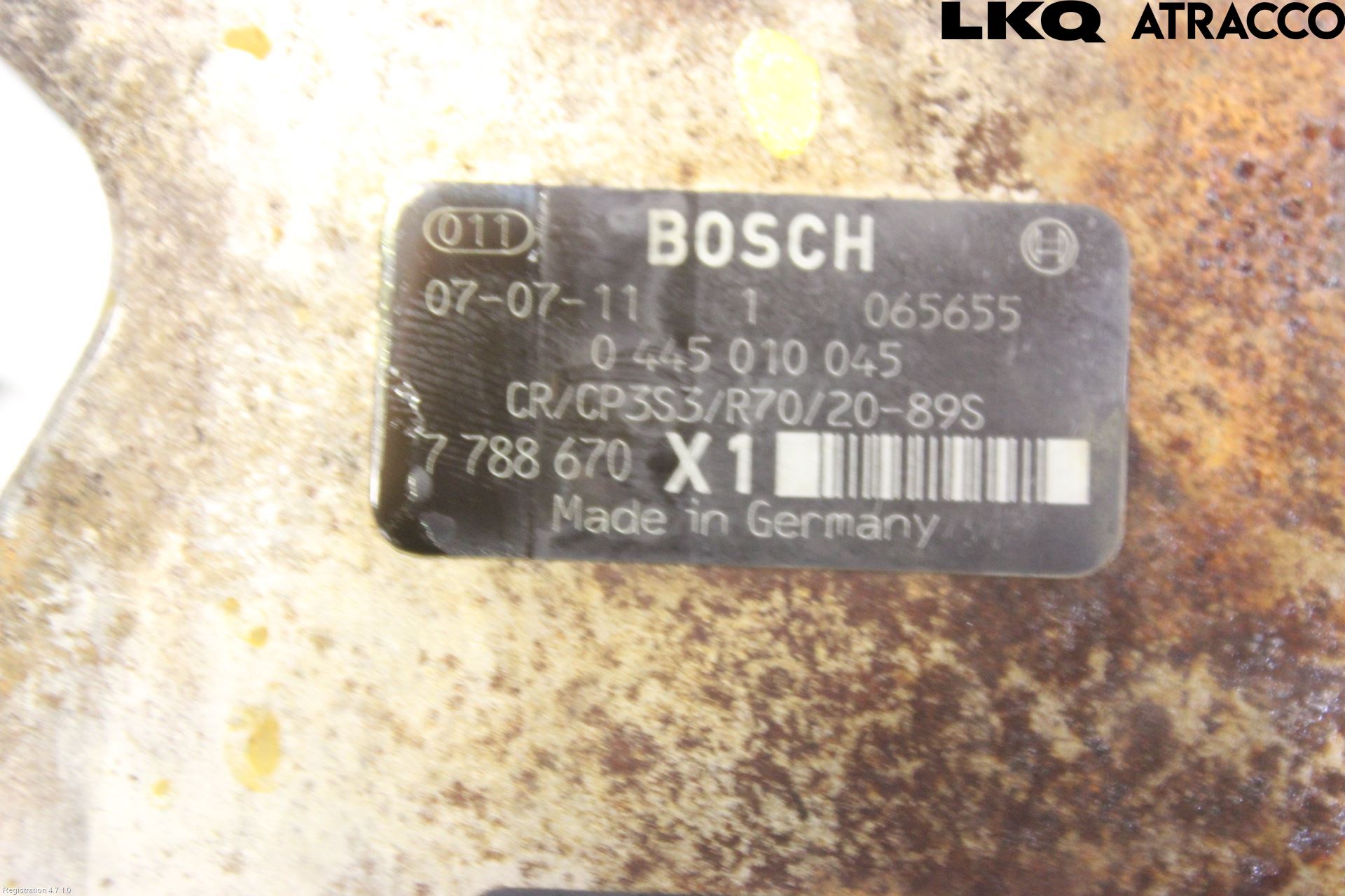 BMW 5 E60/61 Sed/Tou 02-10 Drivstoff Dieselpumpe Hoved