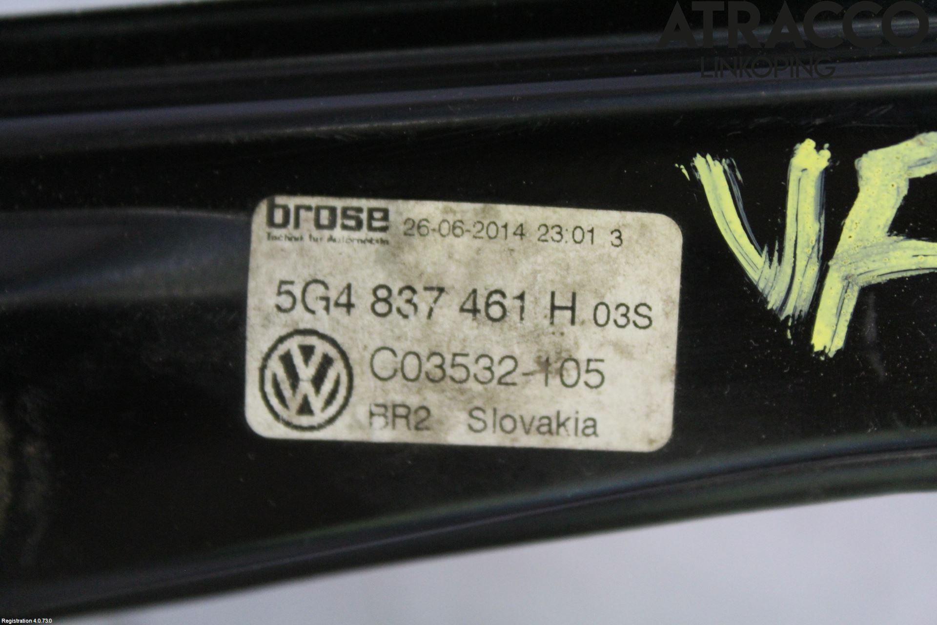 Volkswagen VW GOLF / E-GOLF VII 13-20 Vindusheis