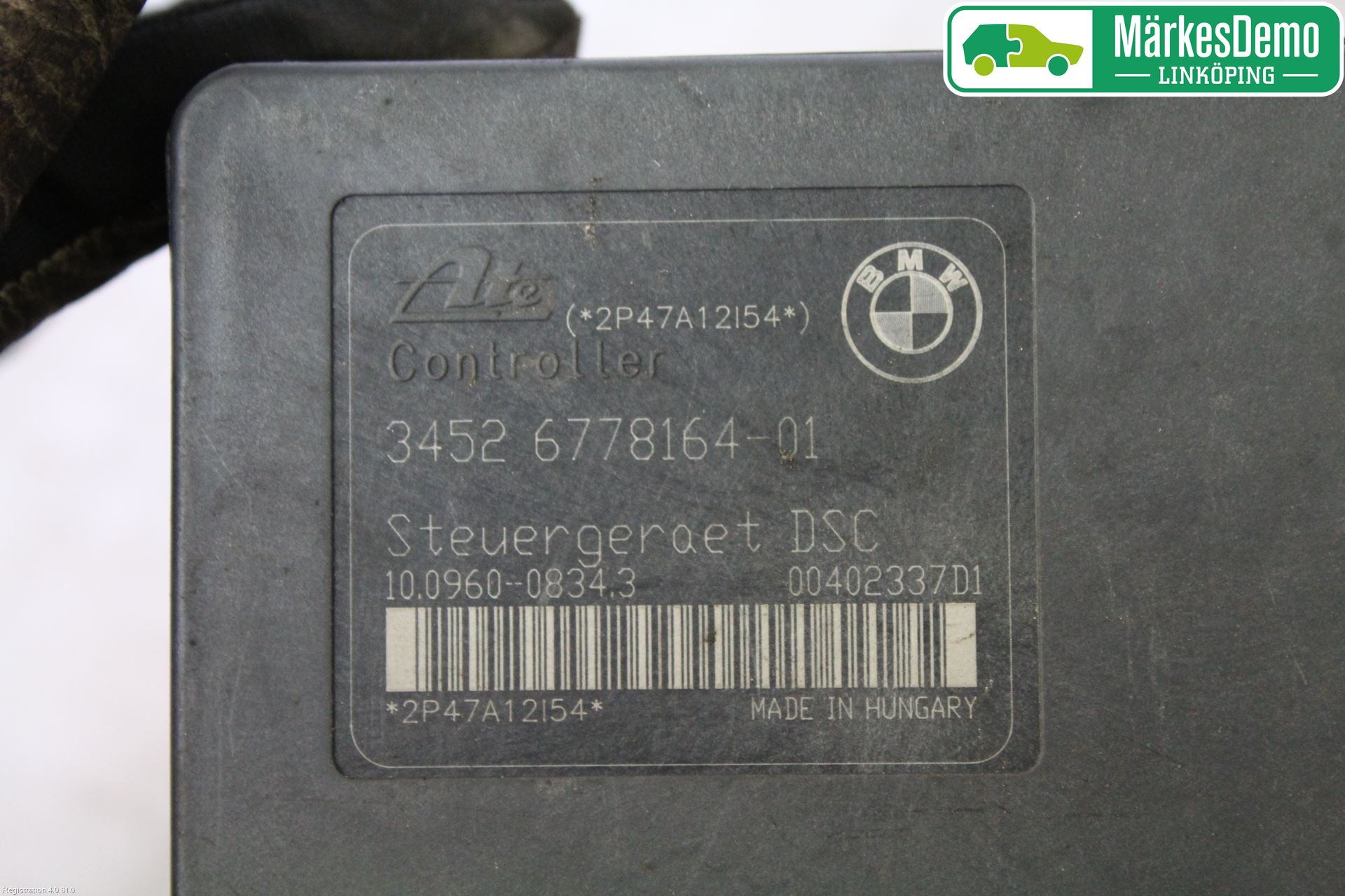 BMW 3 E90/91 SED/TOU 05-12 Abs Hydraulikkaggregat