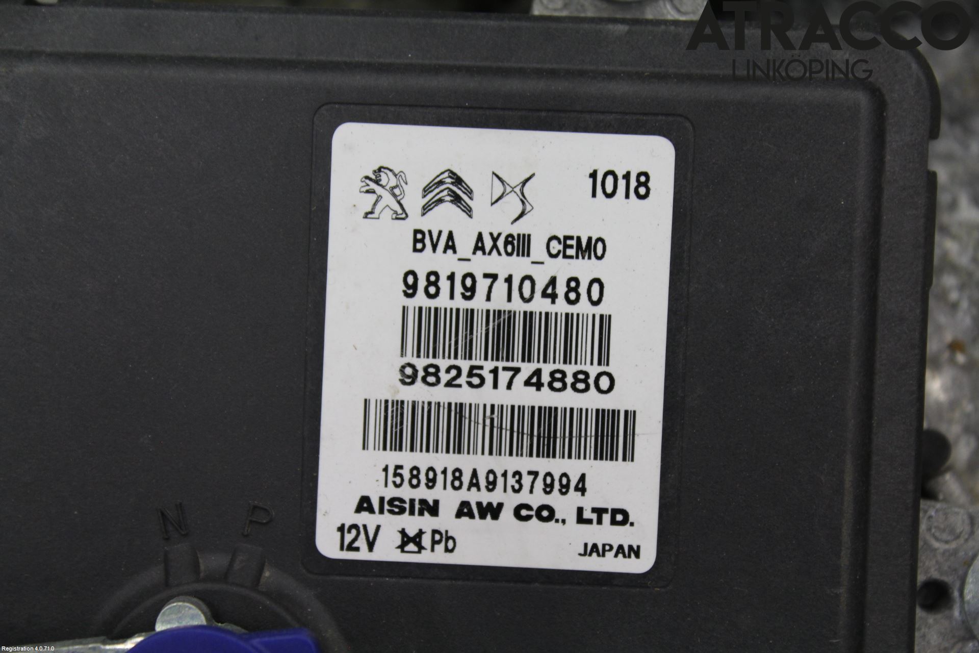 Peugeot 308 14-21 Gearkasse Automat