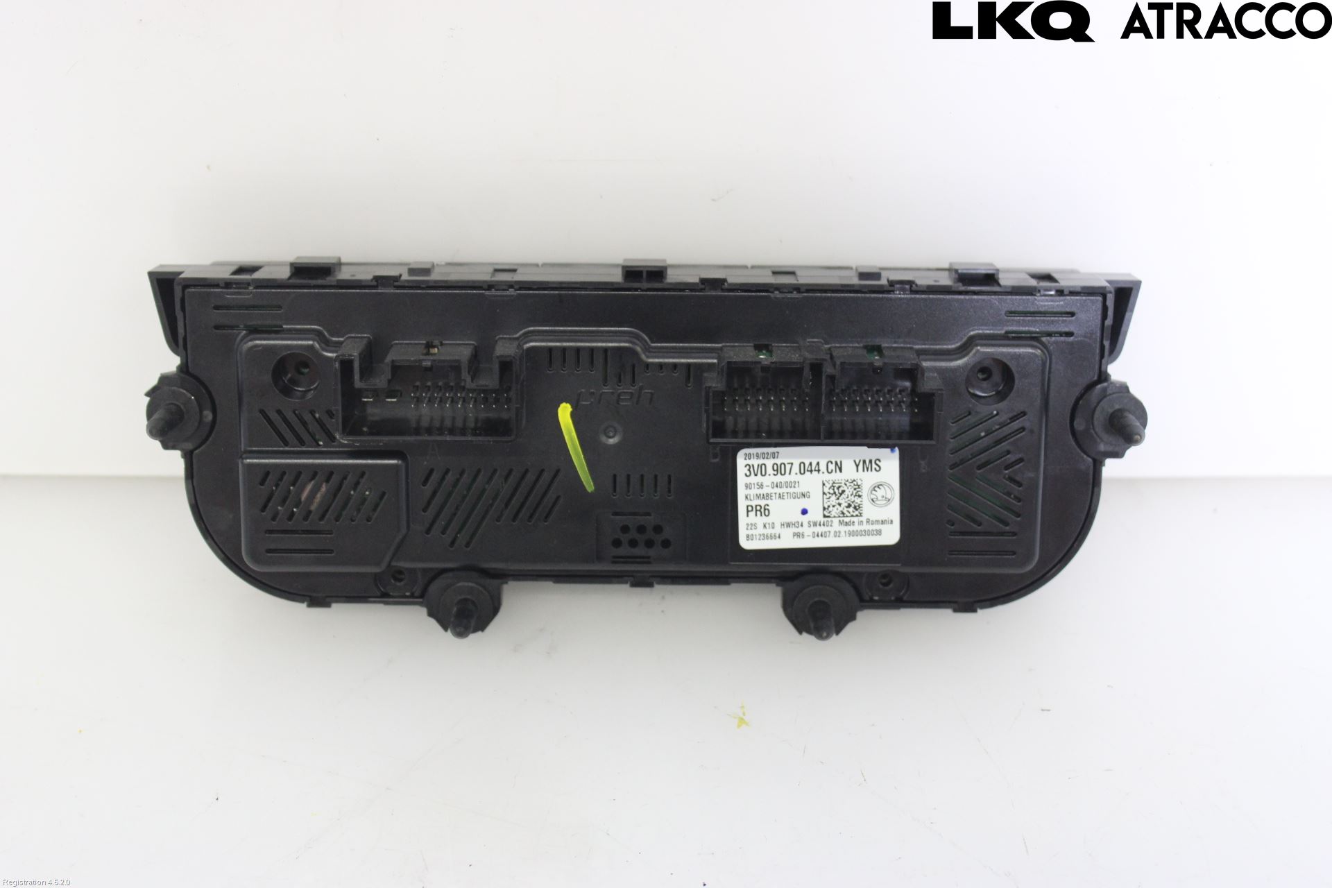 Skoda SUPERB 16-24 Varme Ac Betjening-Display