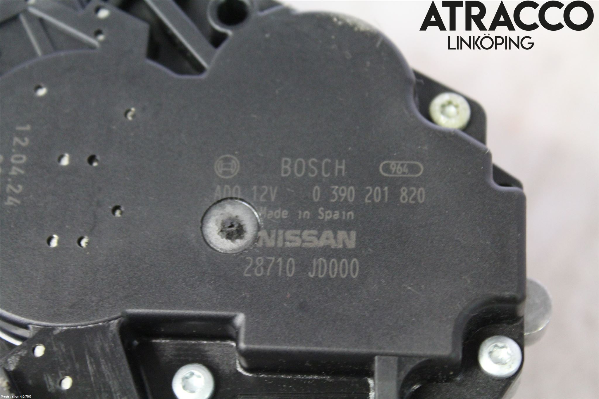 Nissan QASHQAI 10-14 Viskermotor Bakluke