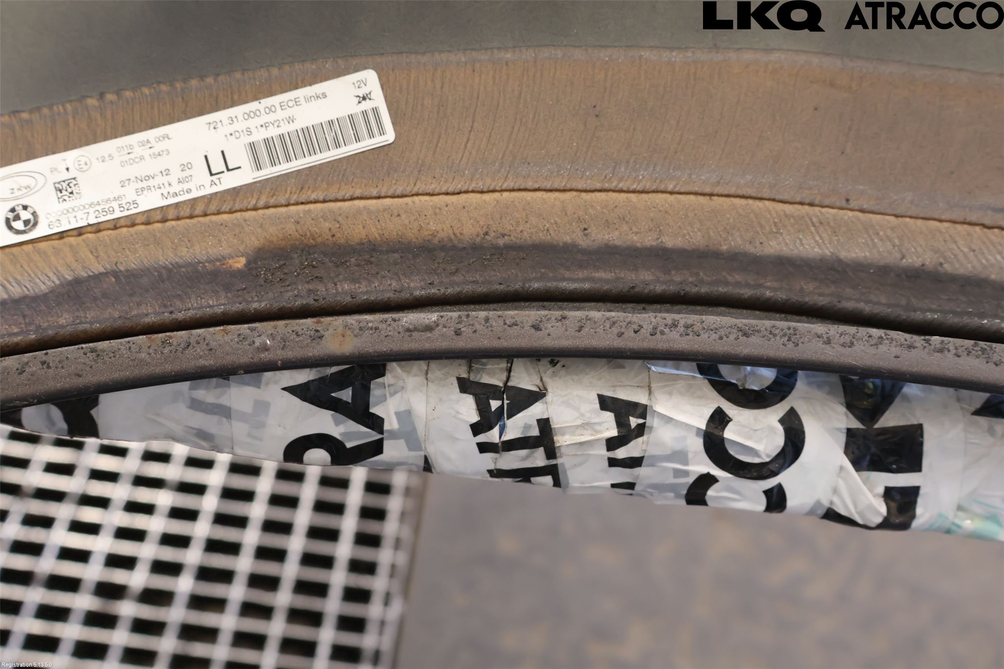 BMW 3 F30/F31/F80 12-19 Skjerm Foran Venstre
