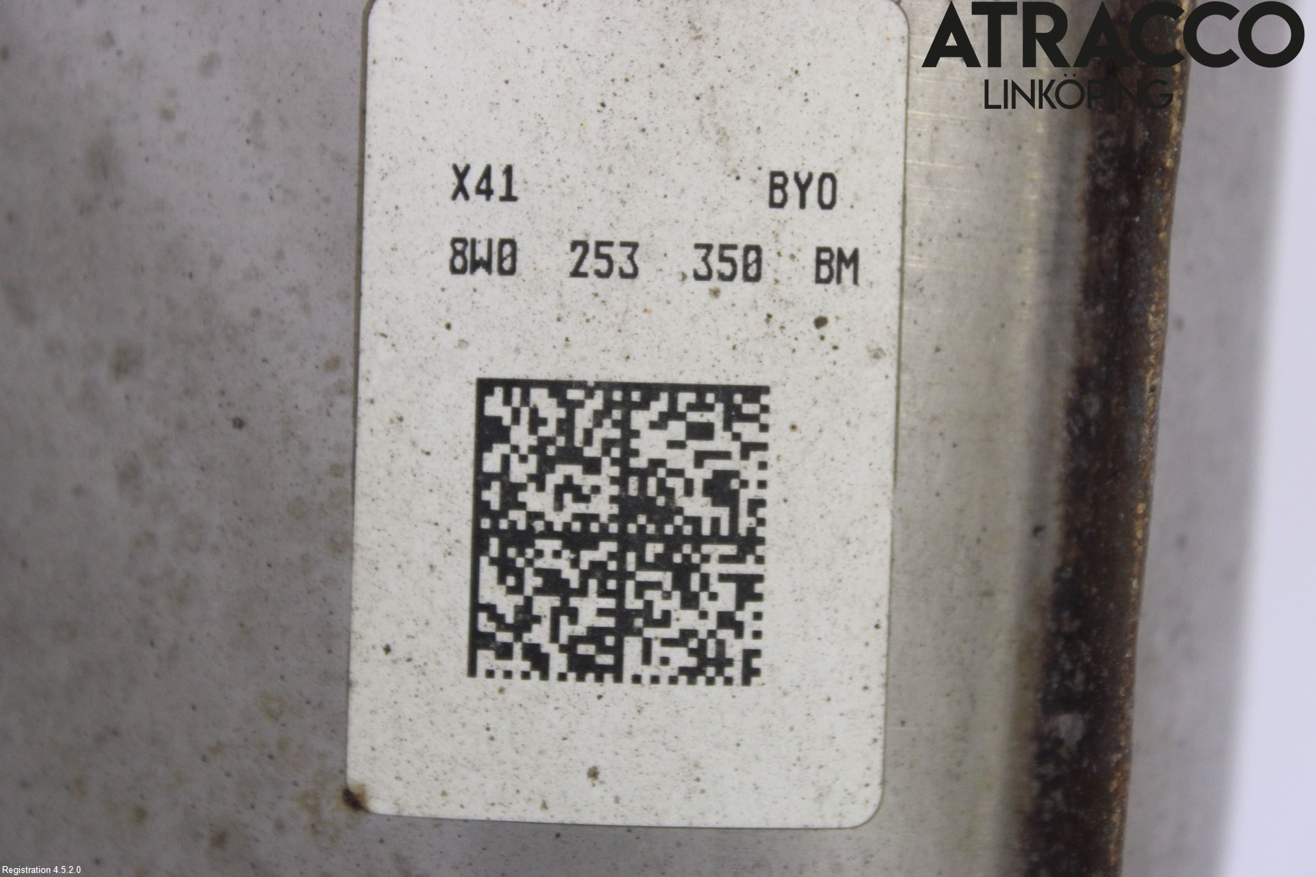 Audi A4/S4 B9 16-19 Eksos Fremre Rør