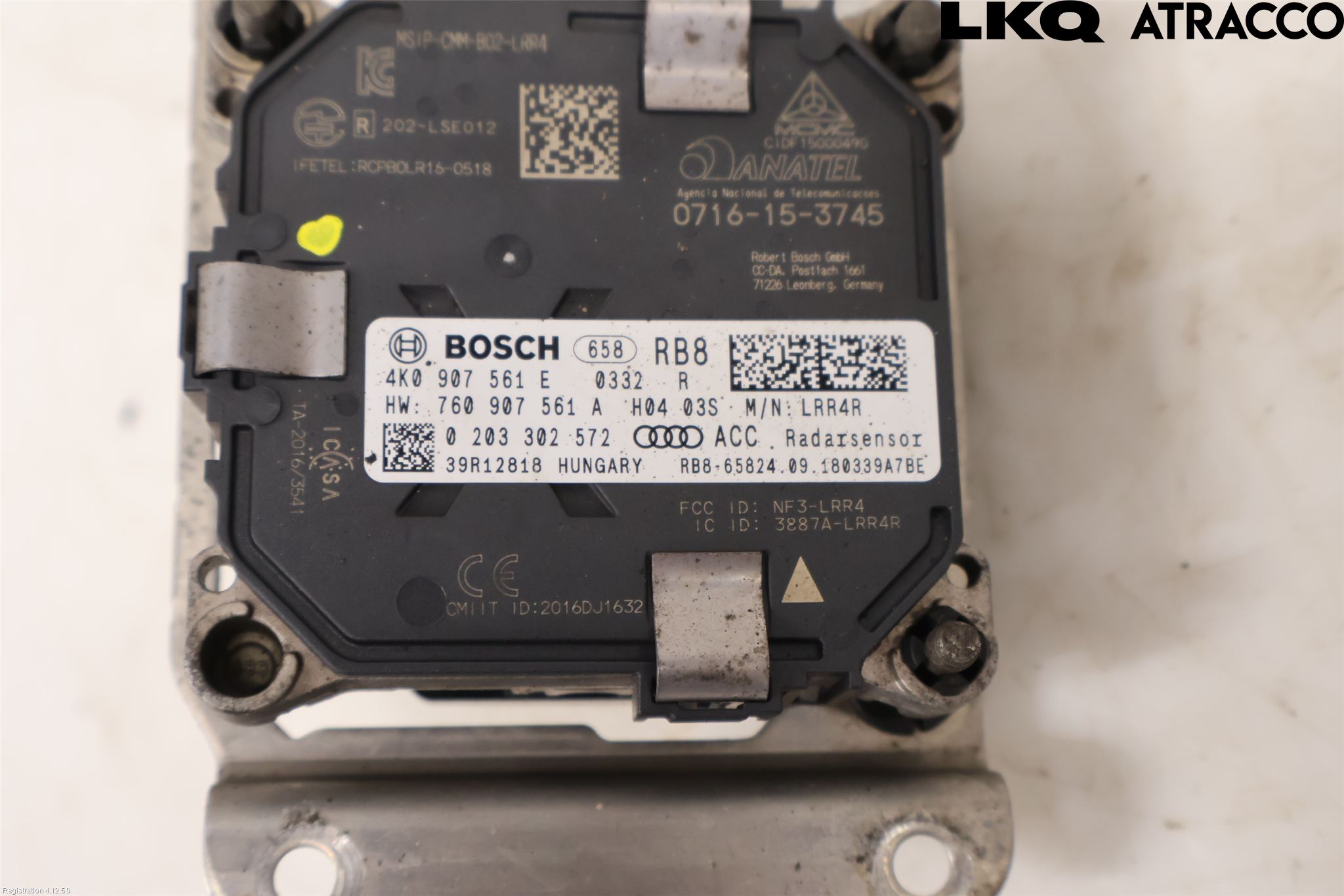 Audi A6 F2/C8 19- Sensor Kollisjonsbeskyttelse