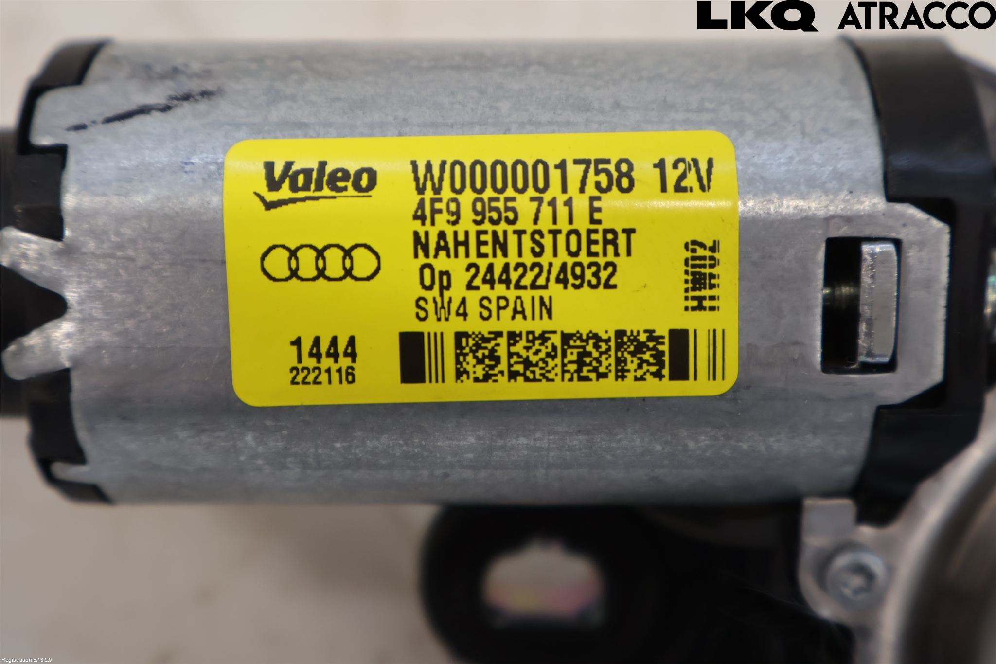 Audi A4 12-15 Viskermotor Bakluke
