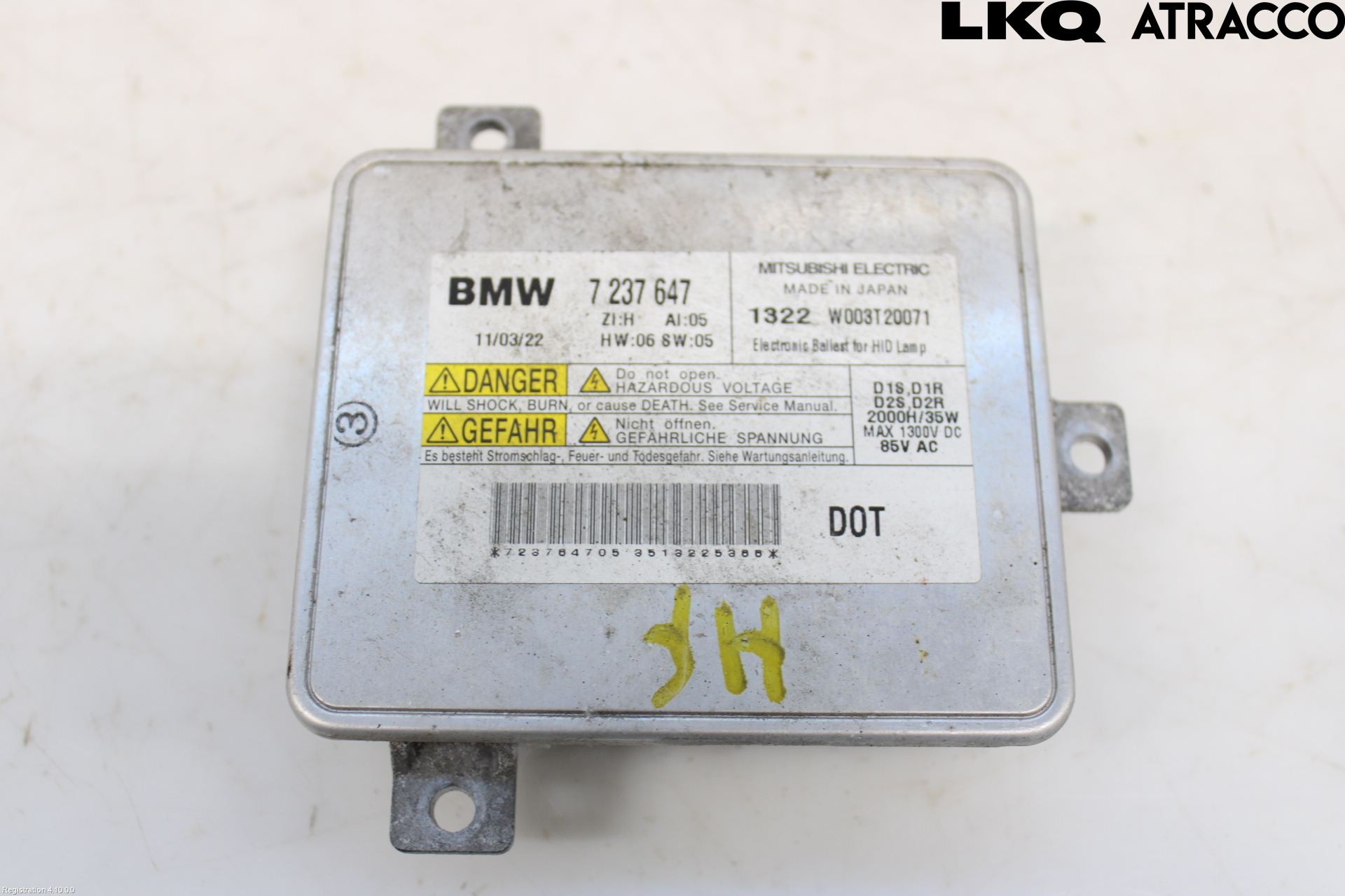 BMW 5 F10/F11/F18 09-17 Styreenhet Xenon