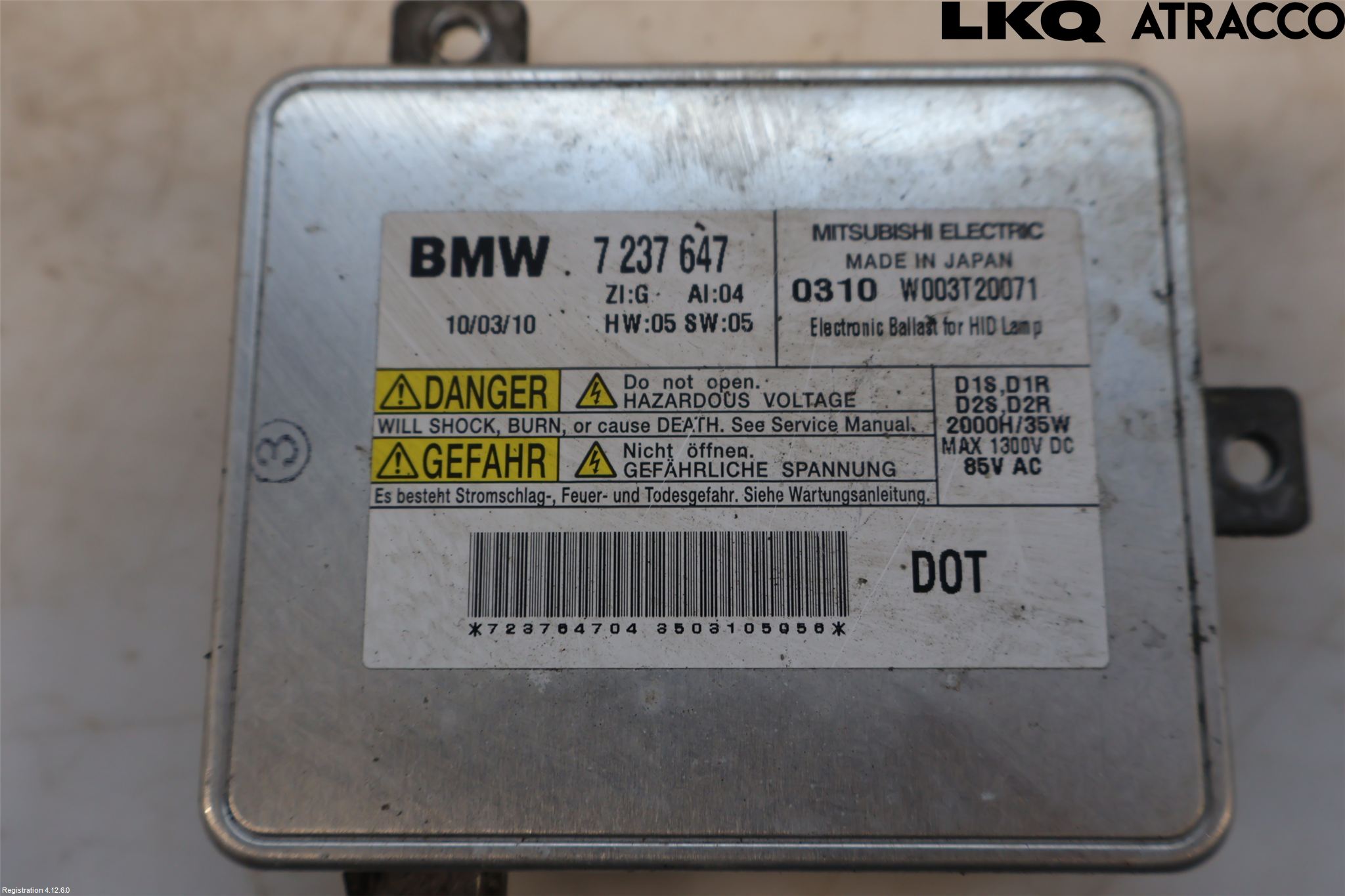 BMW 3 E90/91 SED/TOU 05-12 Styreenhet Xenon