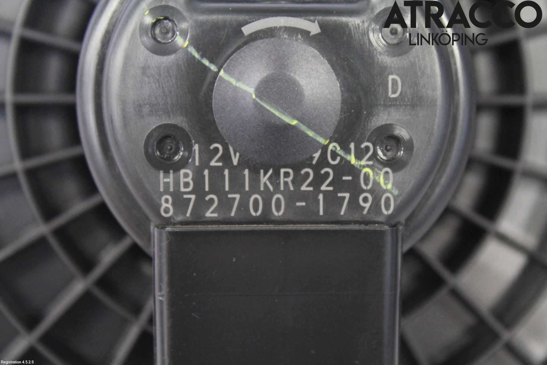 Mazda CX-3 Varmeapparat Viftemotor