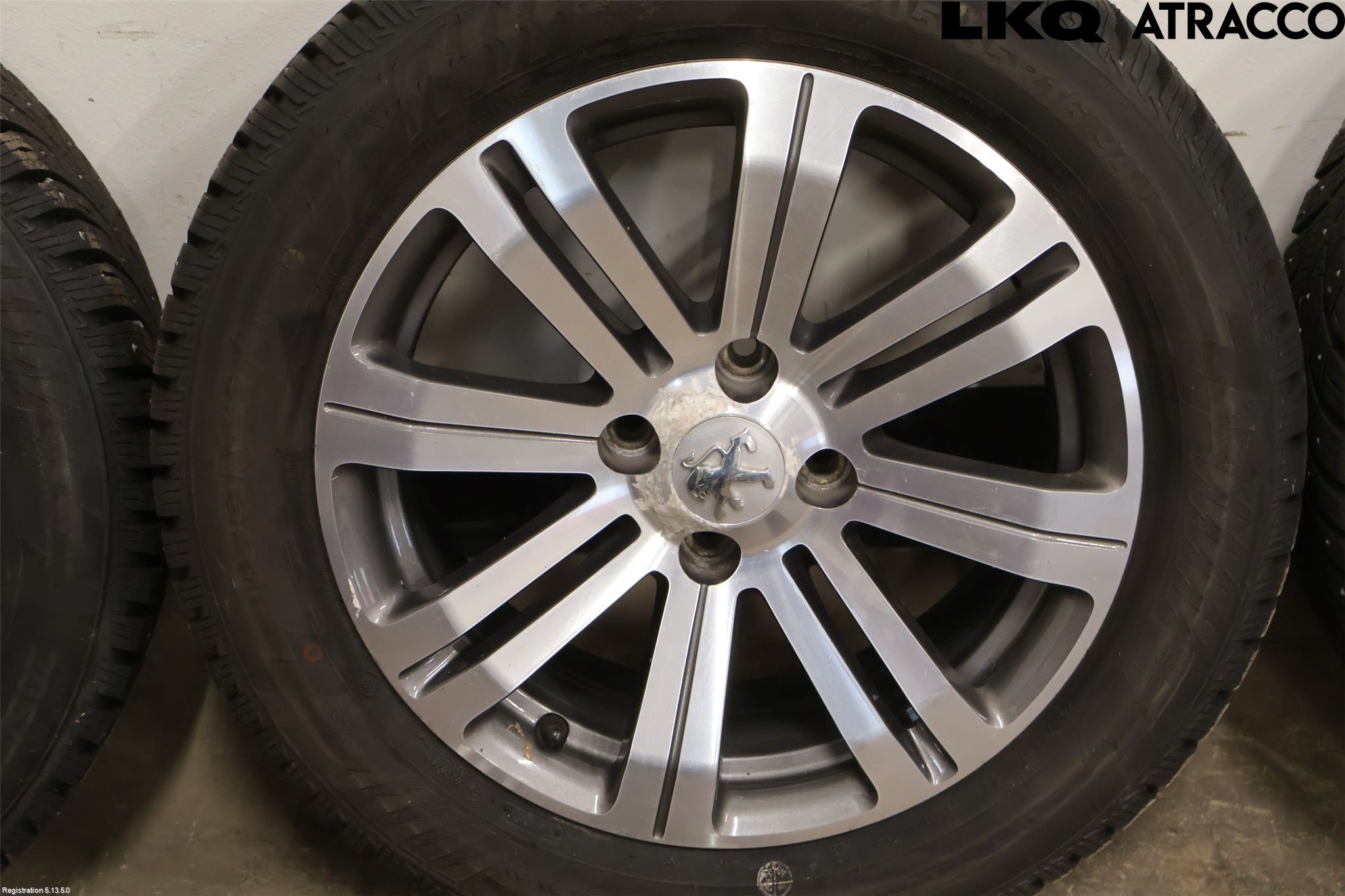 Peugeot 2008 13-20 Dekk Vinter På Alu Felg 4Stk