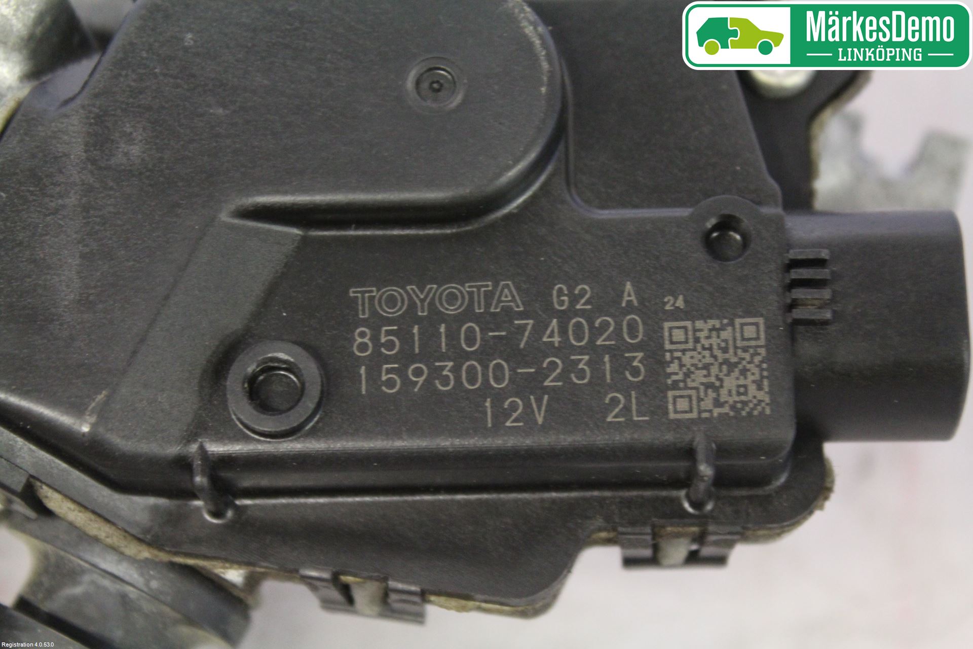 Toyota iQ Viskermotor Frontrute