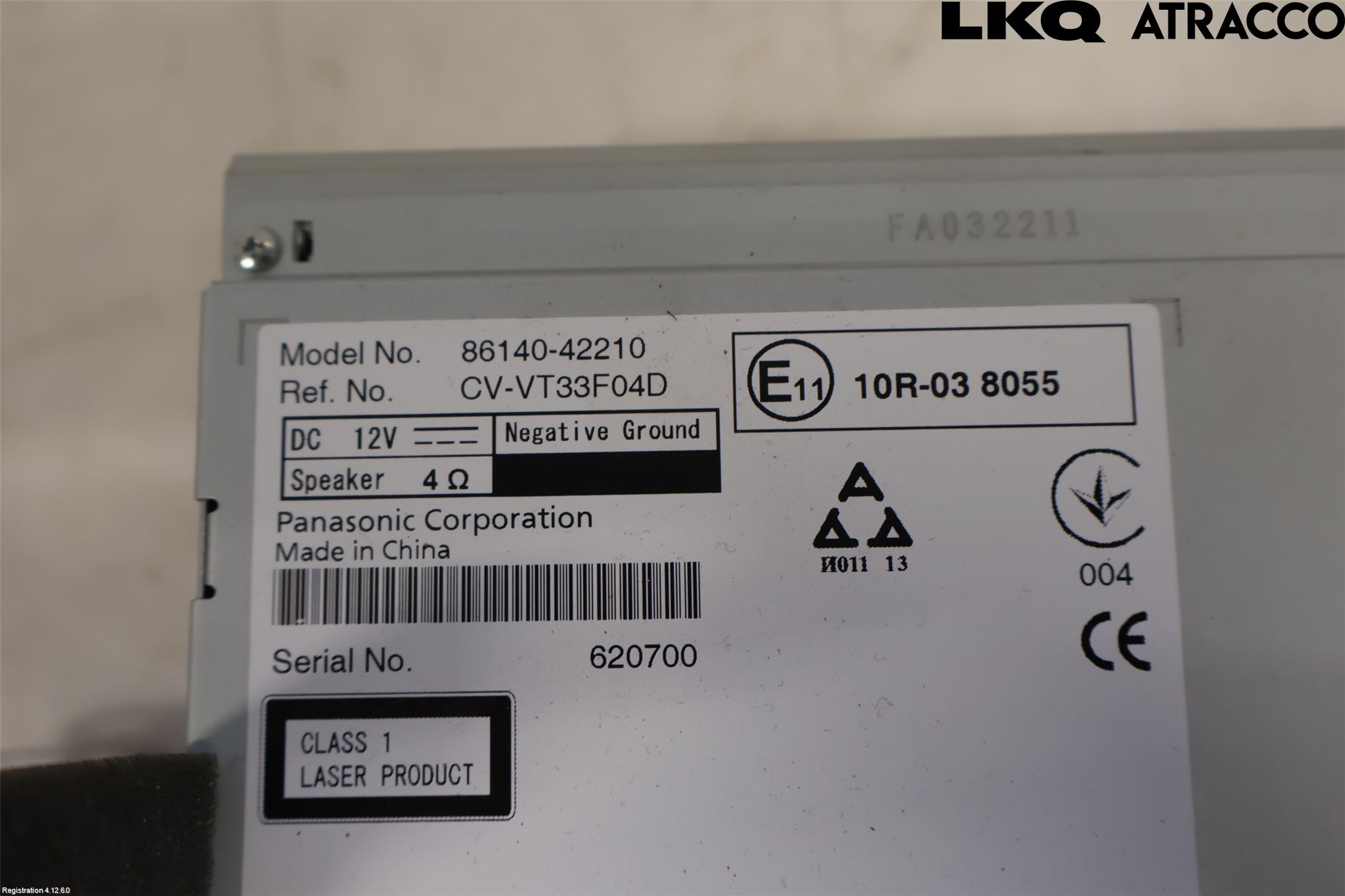 Toyota RAV4 13-18 Stereo Radio Med Cd