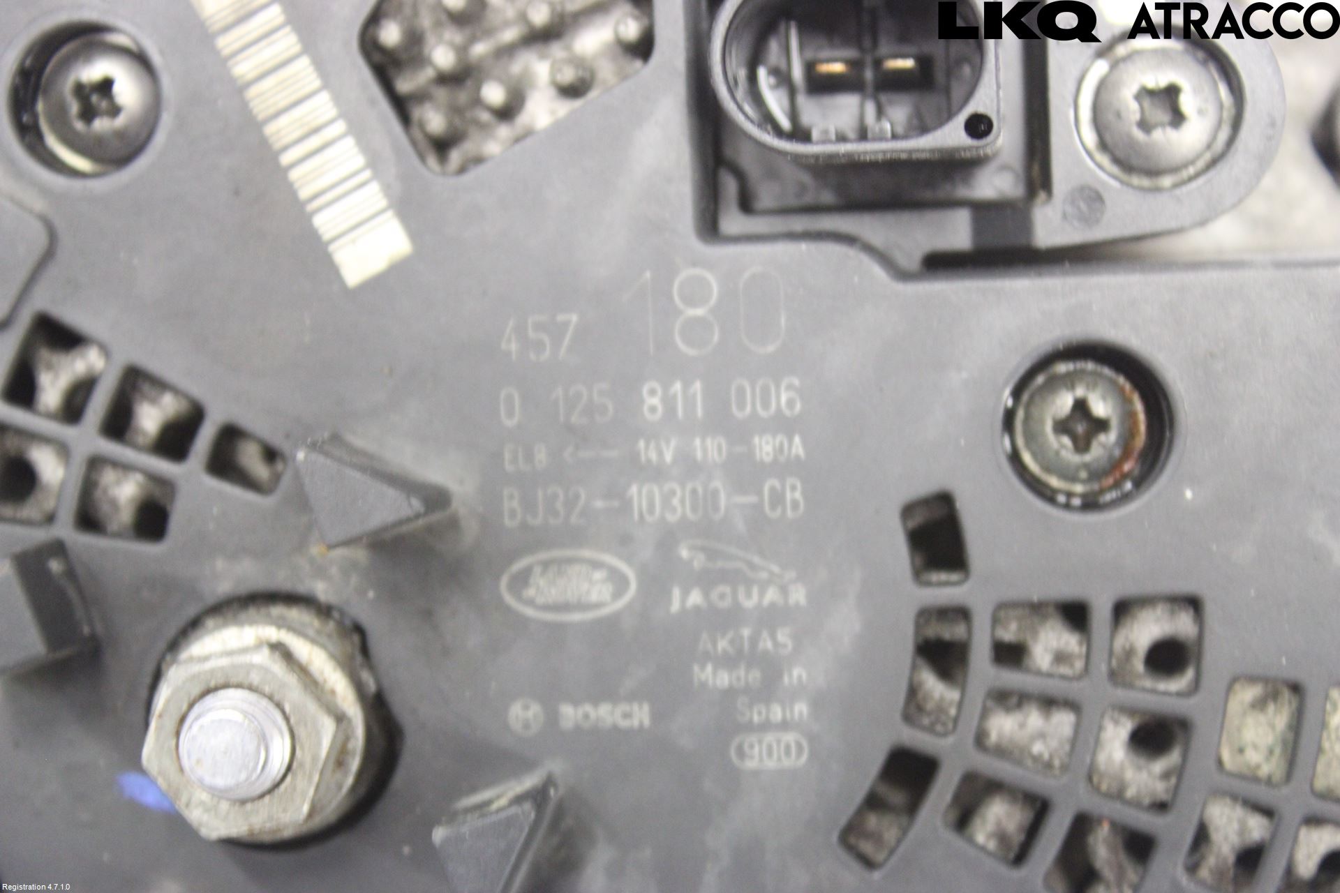 Landrover LAND ROVER RANGE ROVER EVOQUE (L538) 11-18 Dynamo