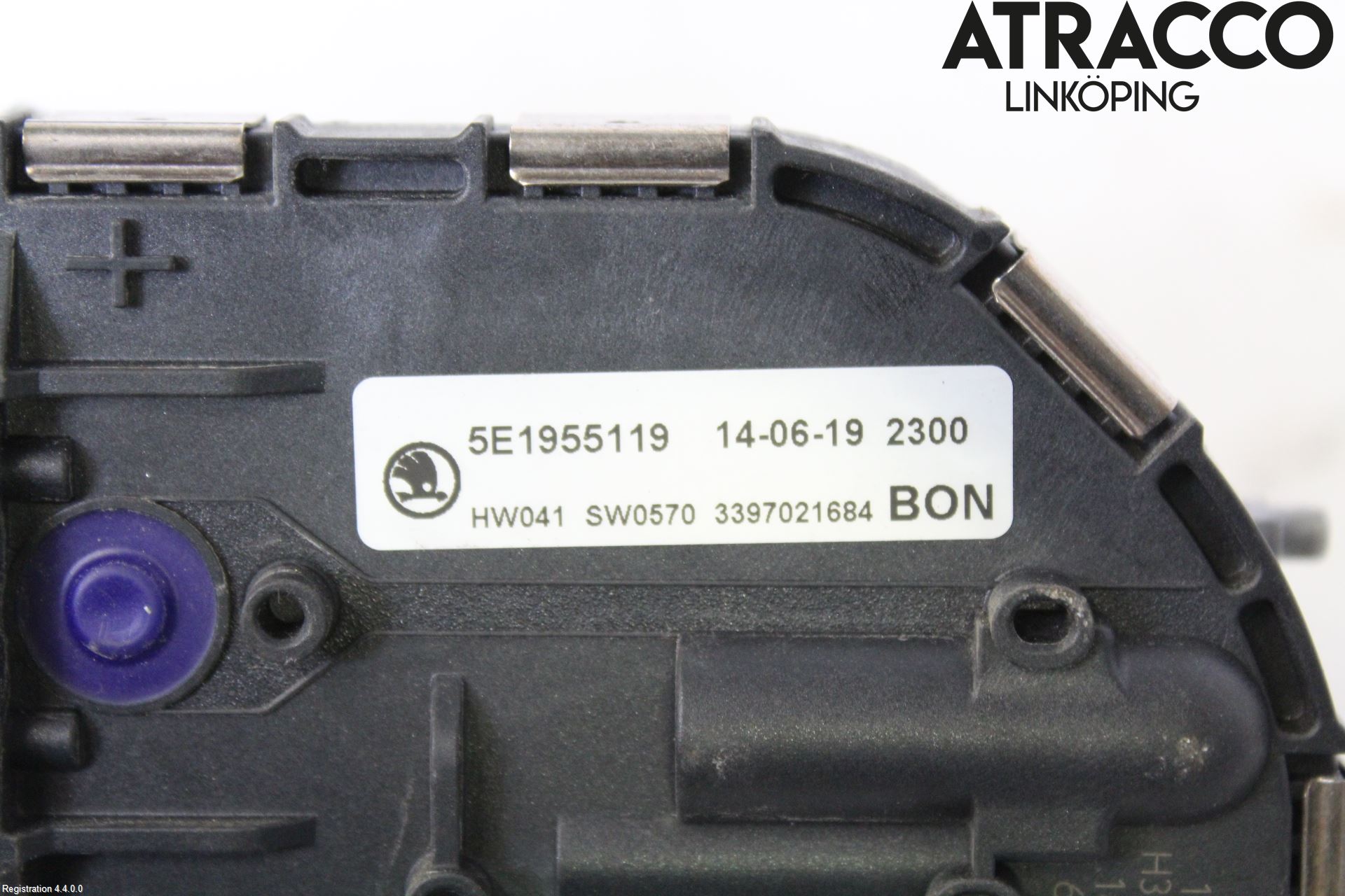 Skoda OCTAVIA (5E) 13-20 Viskermotor Frontrute