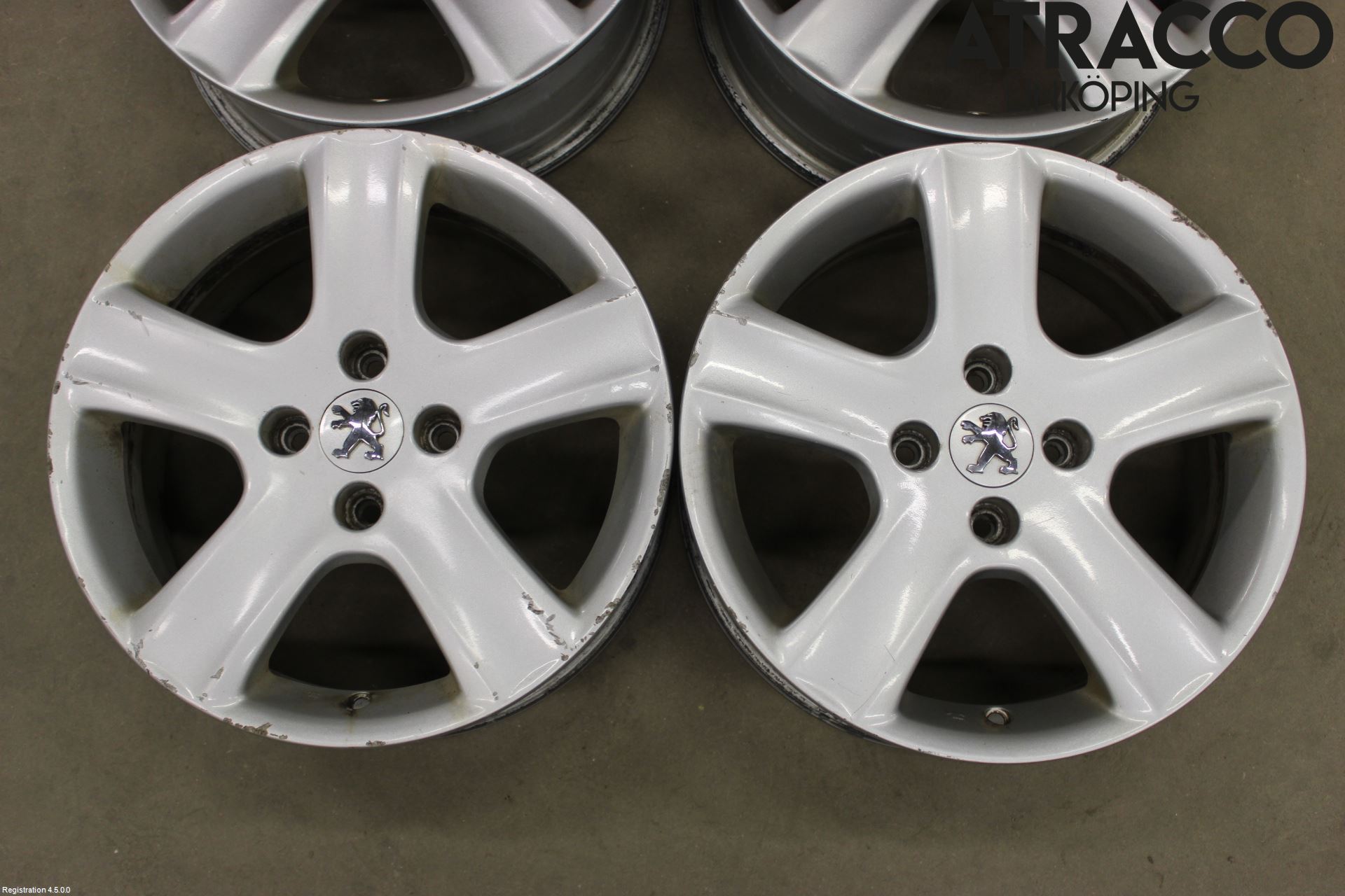 Peugeot 308 08-13 Felg Aluminium Sett 4Stk
