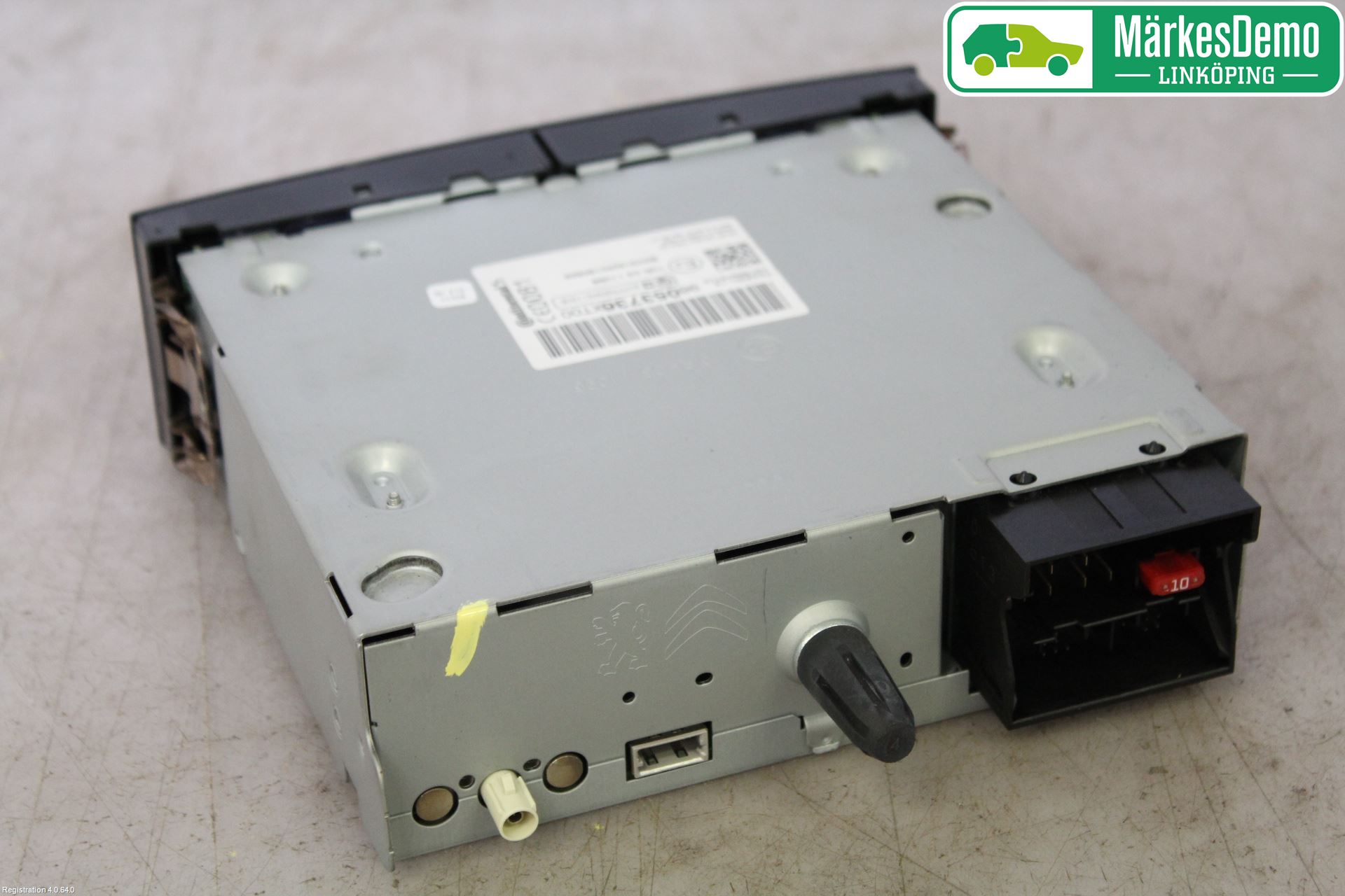 Peugeot PARTNER 16-18 Stereo Radio Med Cd