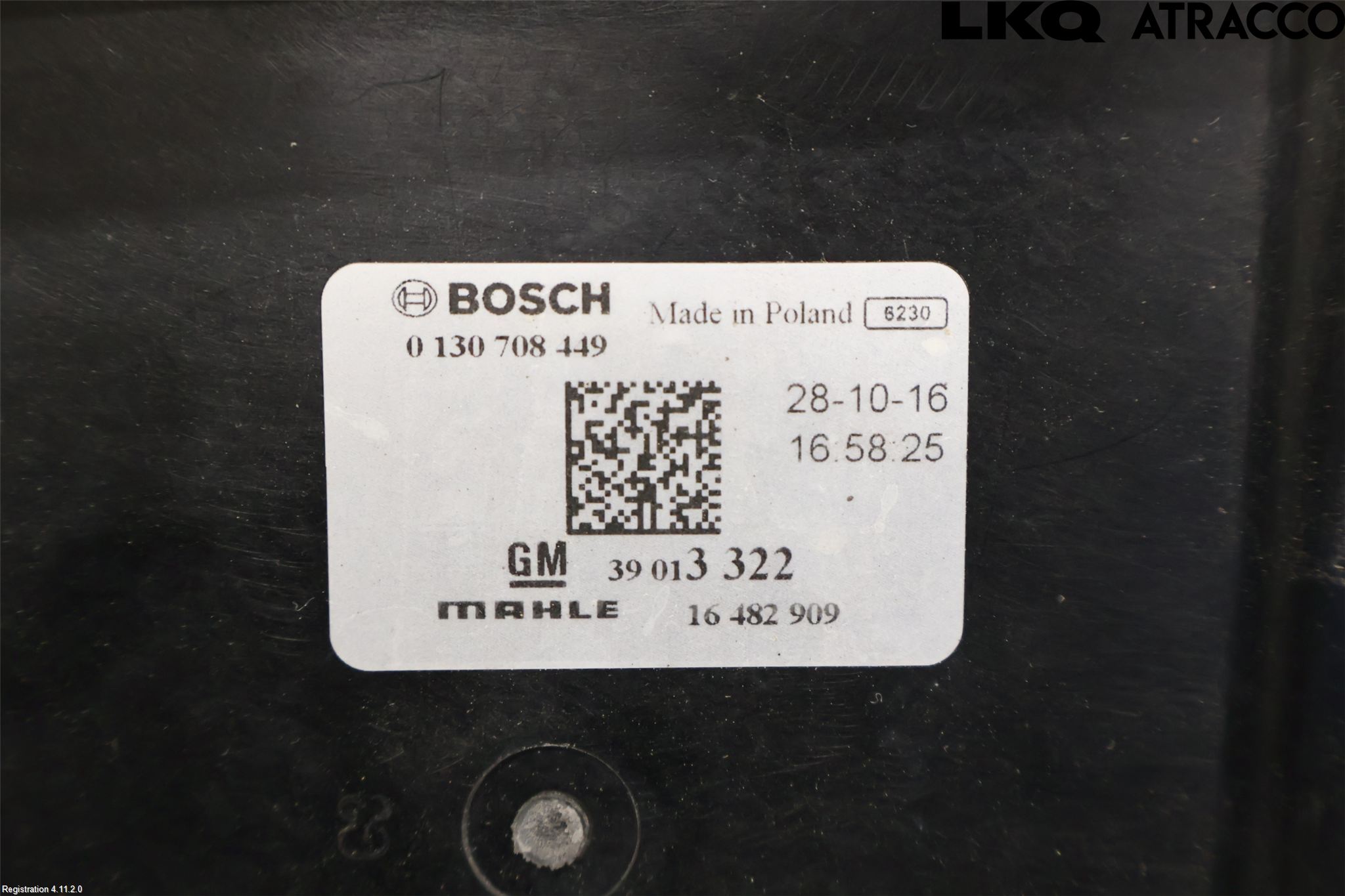 Opel ASTRA K 16-22 Kjølevifte Elektrisk