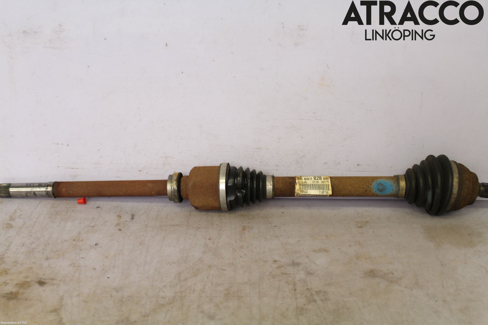 Citroen BERLINGO 08-18 Drivaksel Foran Kompl Høyre