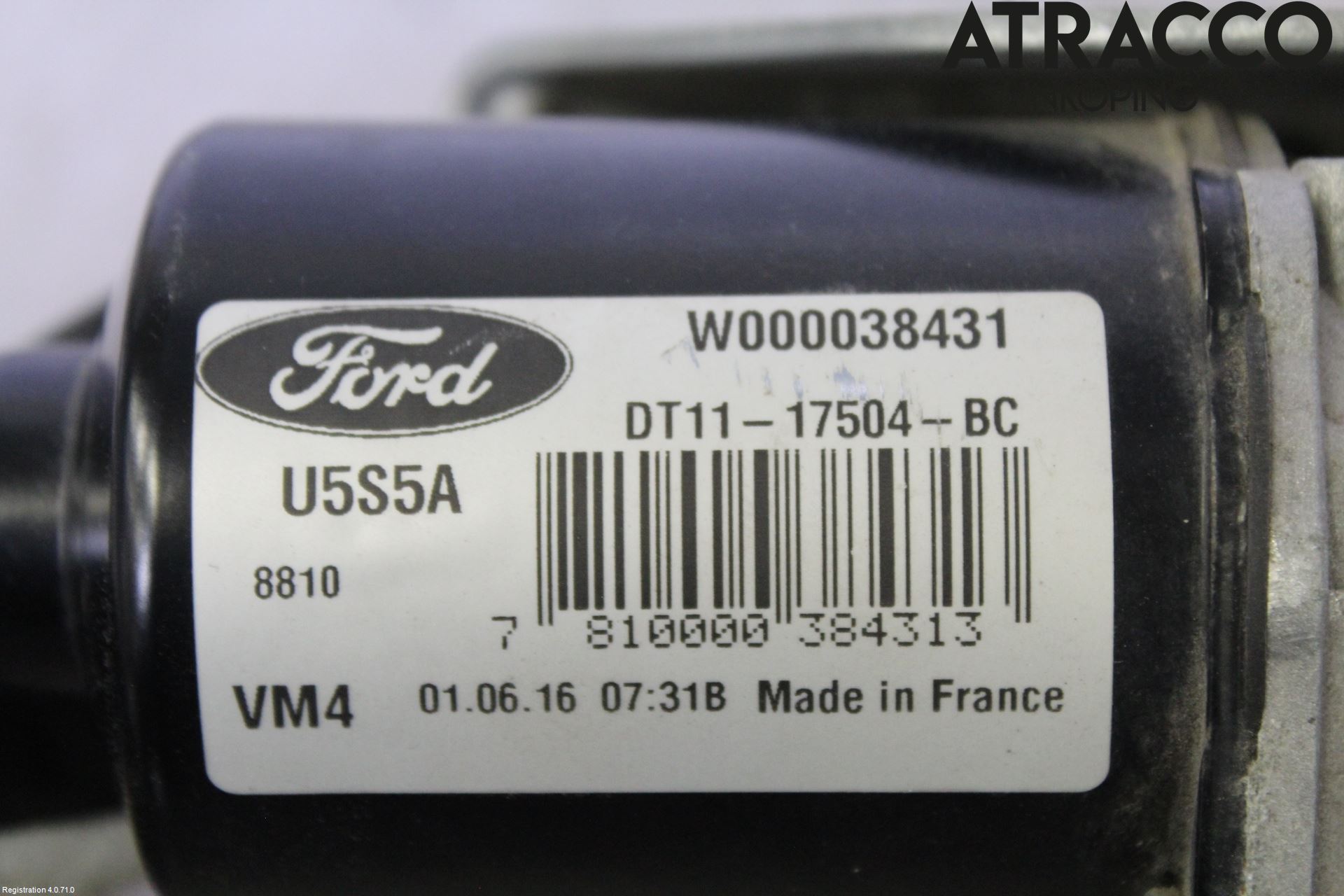 Ford TRANSIT/TOURNEO CONNECT 13-22 Viskermotor Frontrute