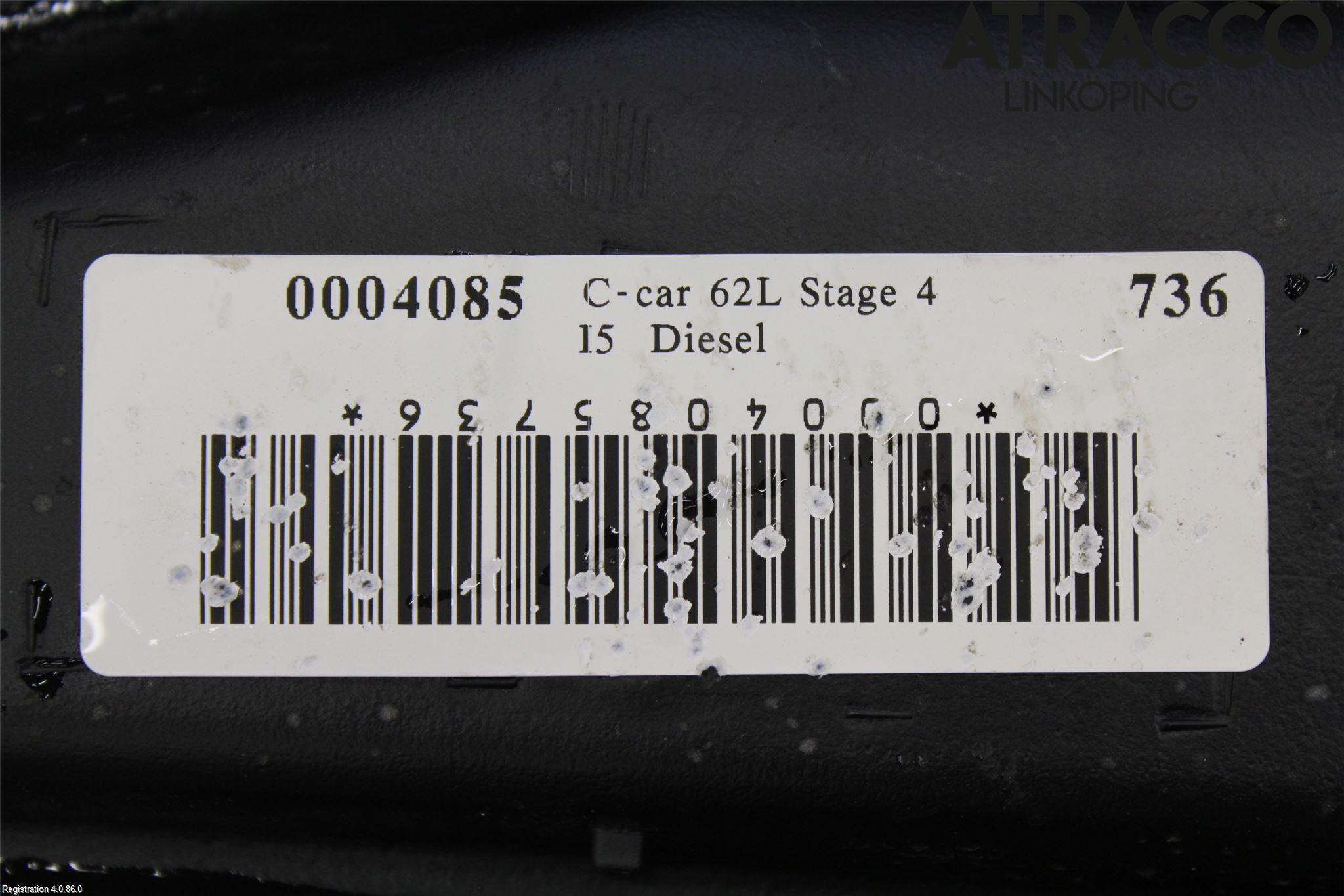 Volvo V50 04-07 Drivstofftank Diesel