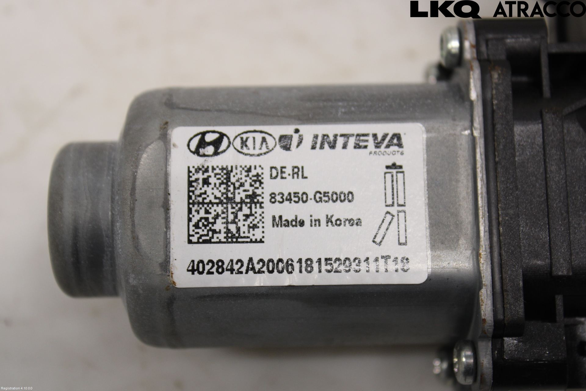 Kia NIRO (DE) 17-22 Vindusheismotor