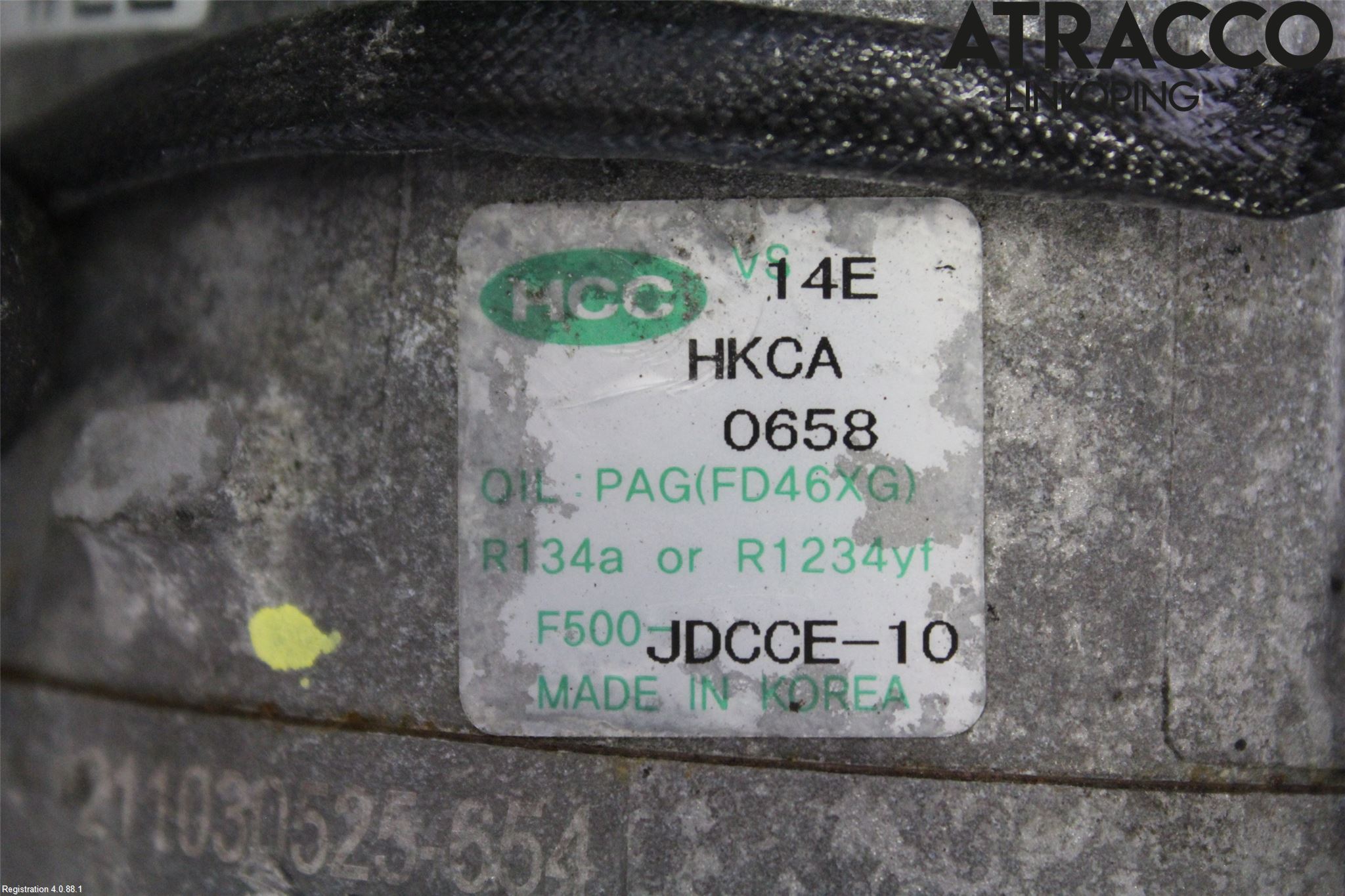 Kia CEED 12-18 Varme Ac Kompressor