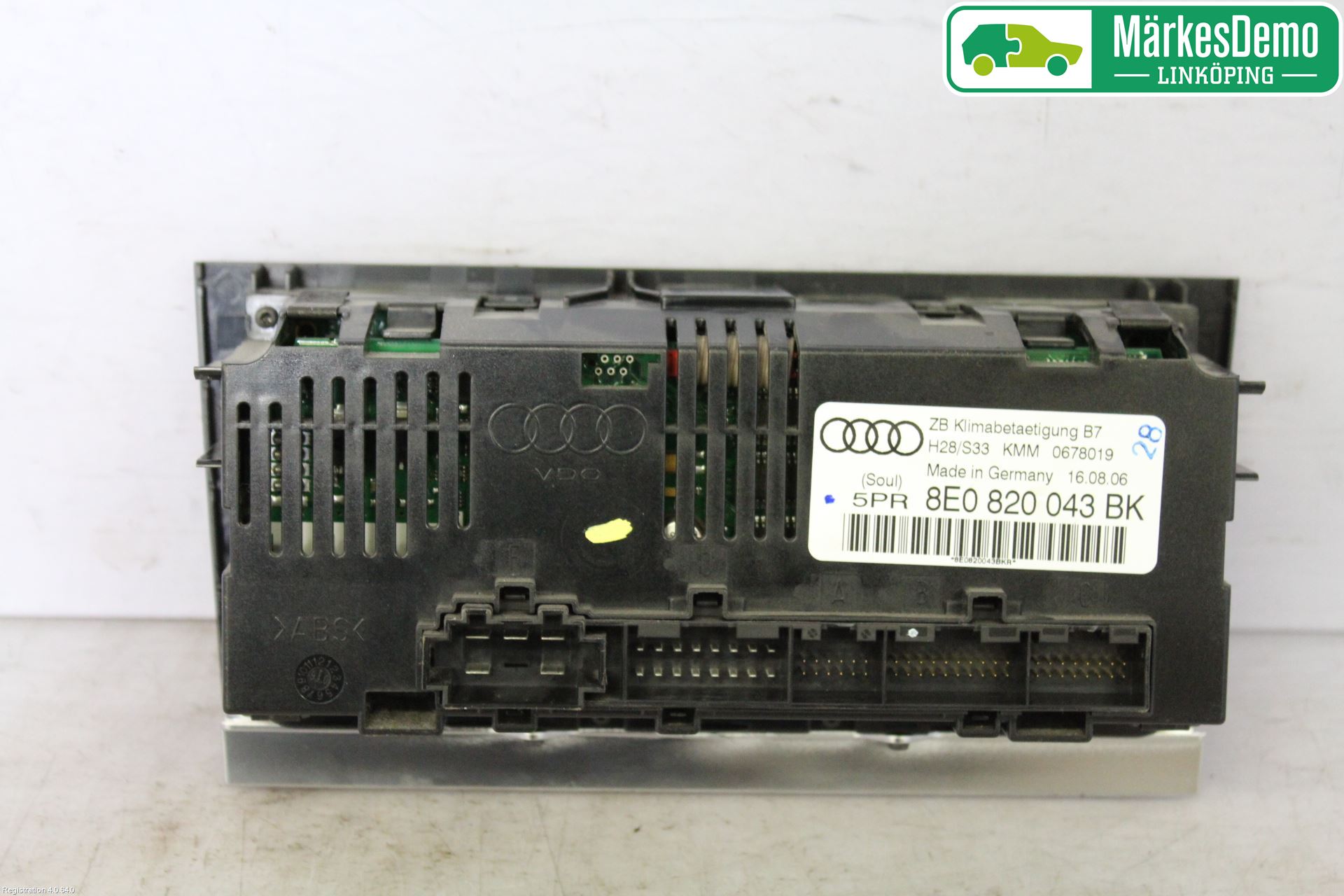 Audi A4/S4 05-07 Varme Ac Betjening-Display